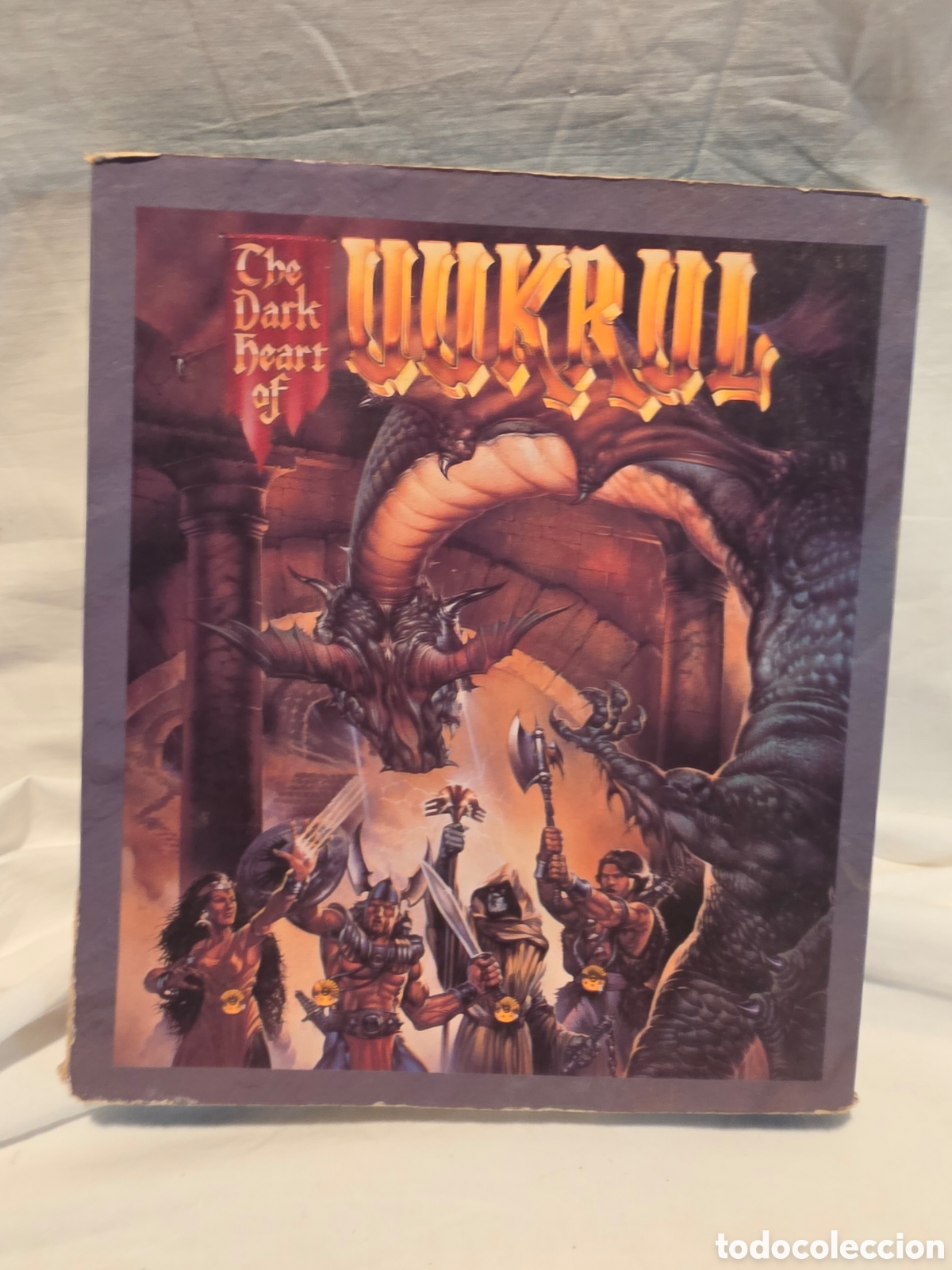 Videojuegos y Consolas: UUKRUL. THE DARK HEART OF. BRODERBUND 1989. COMPLETO.
