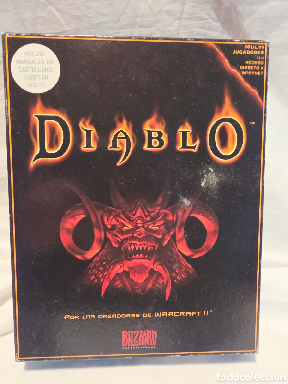 Videojuegos y Consolas: DIABLO. SOLO LA CAJA. BLIZZARD ENTERTAINMEN.
