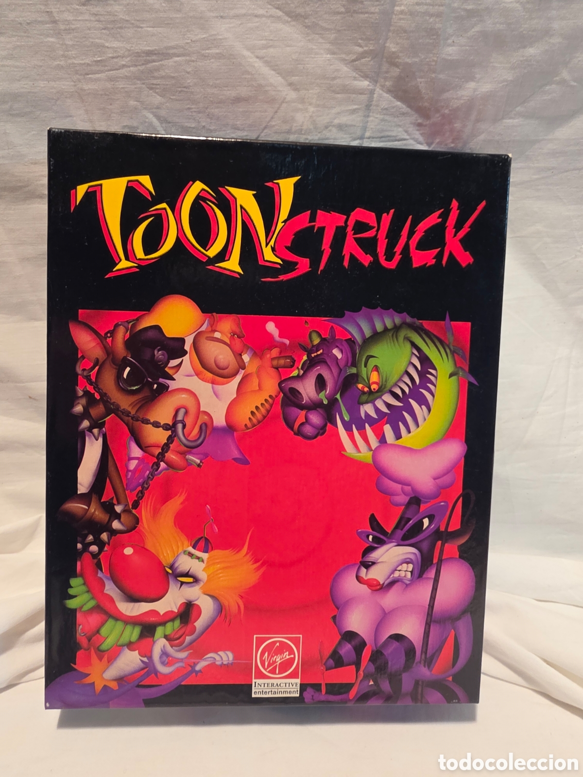 Videojuegos y Consolas: TOON STRUCK. SOLO CAJA Y INSTRUCCIONES.