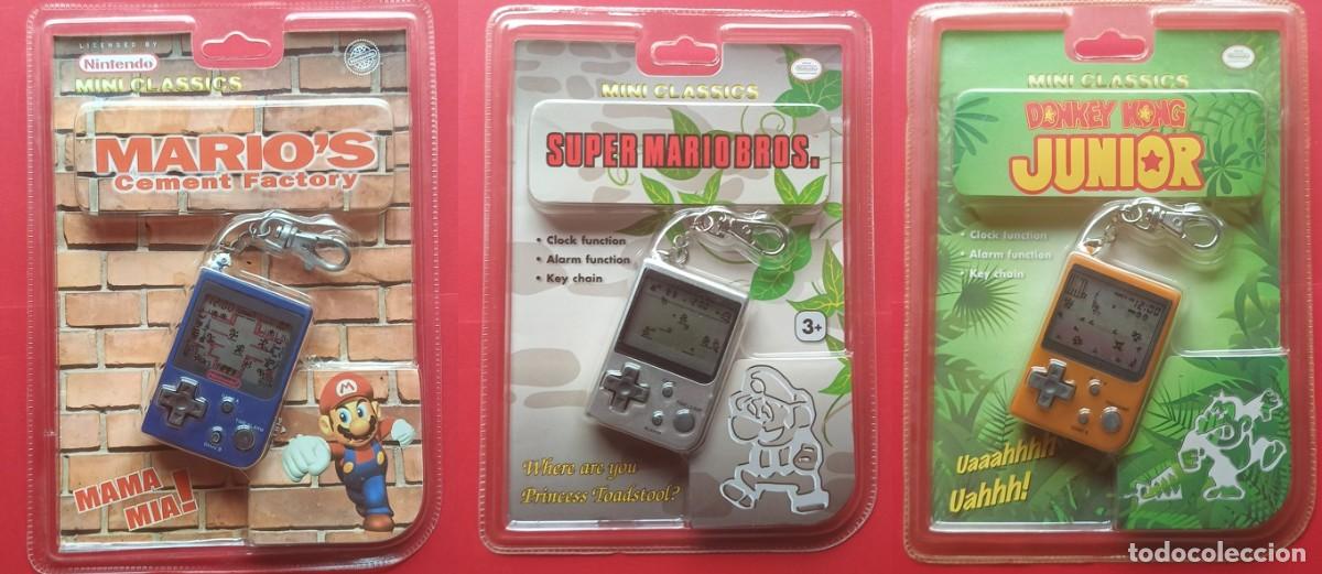 Videojuegos y Consolas: 3X GAME&WATCH MINICLASSICS SUPER MARIO BROS CEMENT DONKEY KONG FACTORY SEALED
