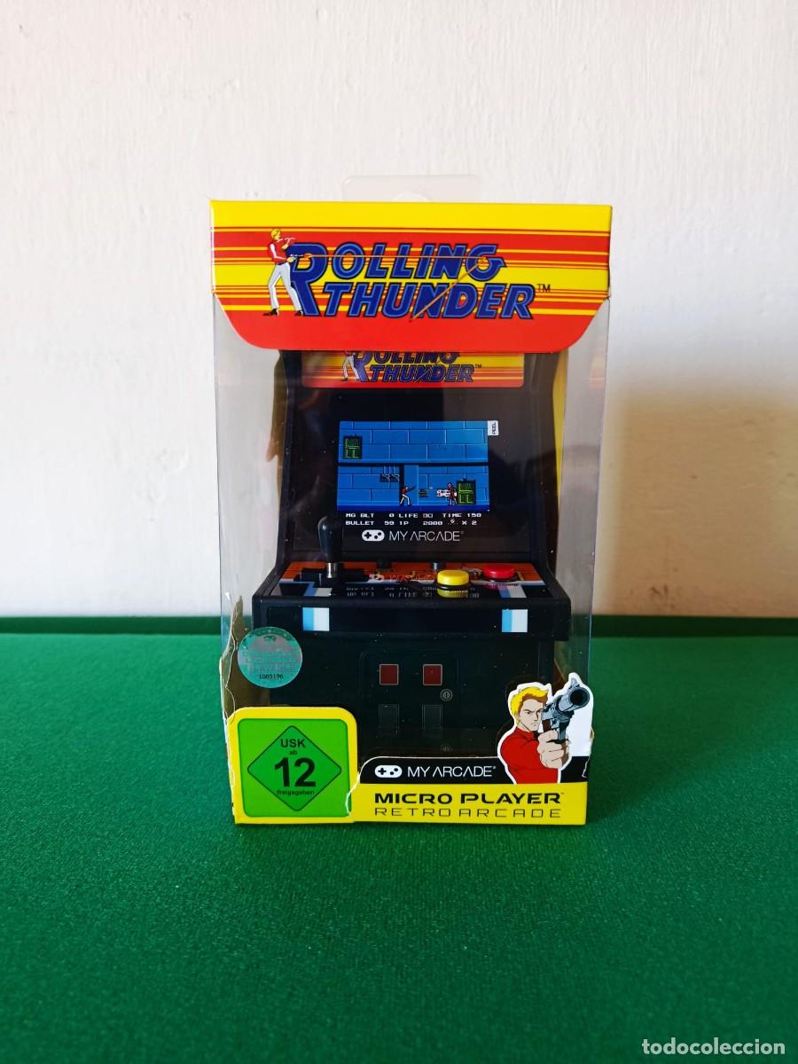 Videojuegos y Consolas: My Arcade Micro Player Mini Arcade Machine Rolling Thunder Video Game