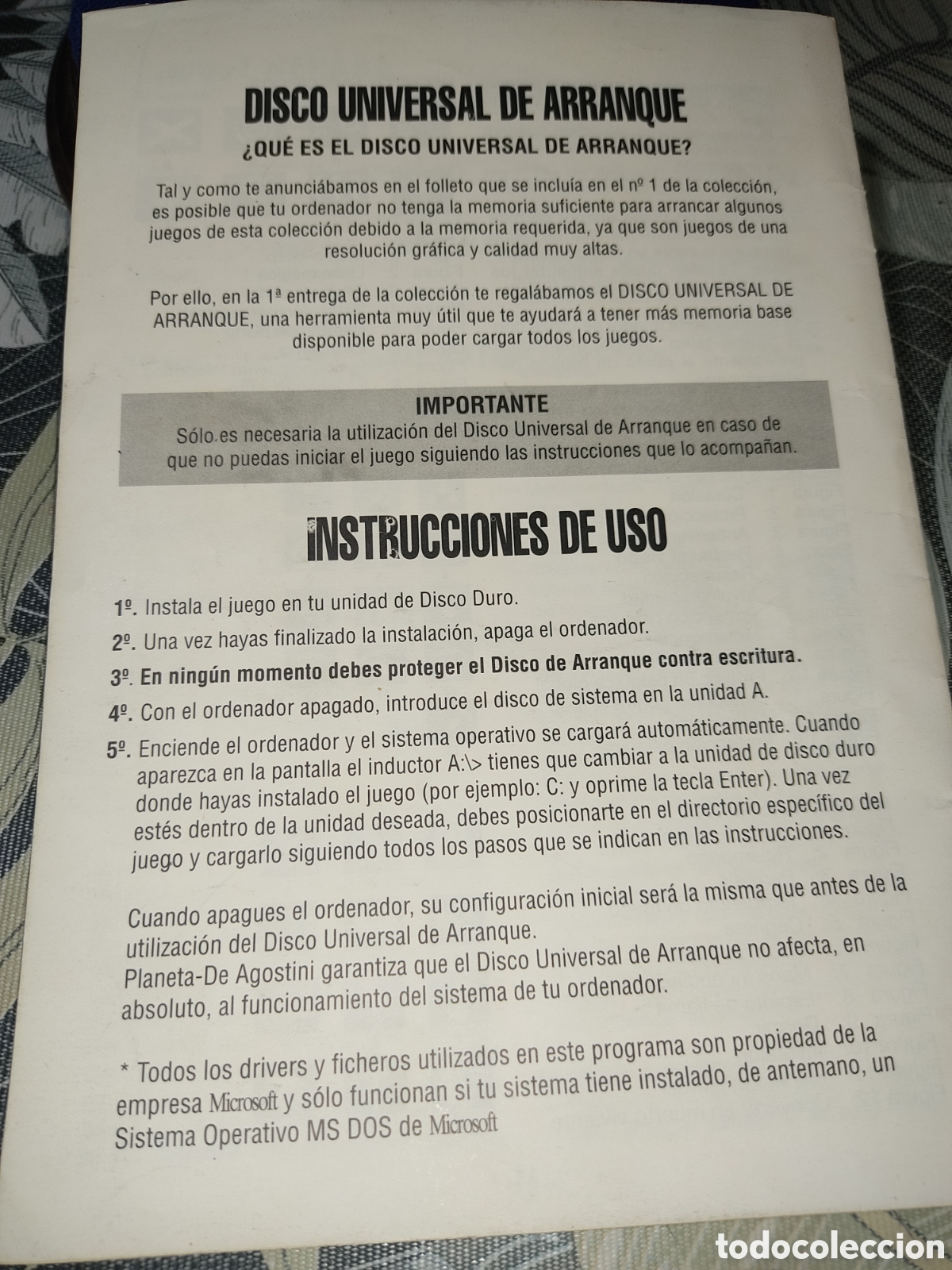 Videojuegos y consolas: Libro de instrucciones del juego Ishar 2 - Foto 2
