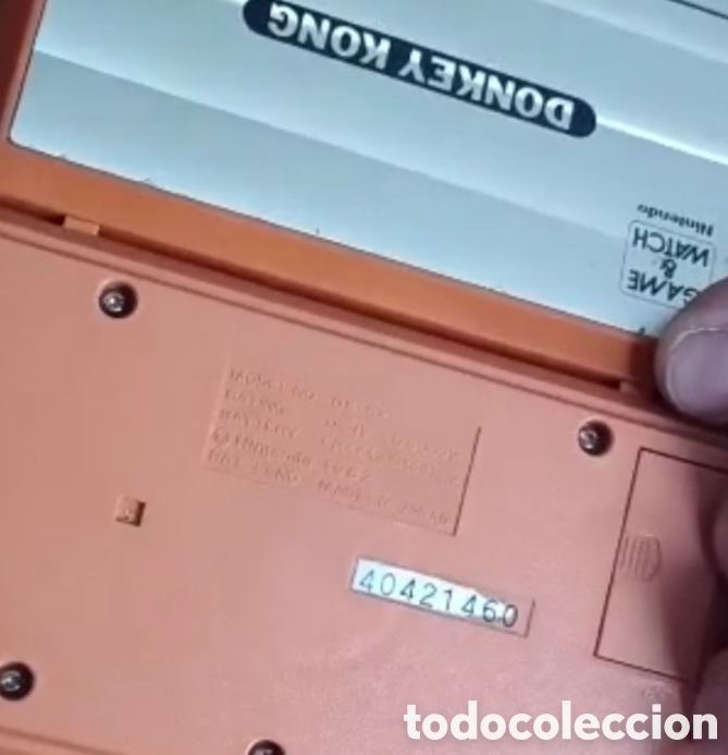 Videojuegos y Consolas: M&aacute;quina Nintendo Game&Watch Donkey