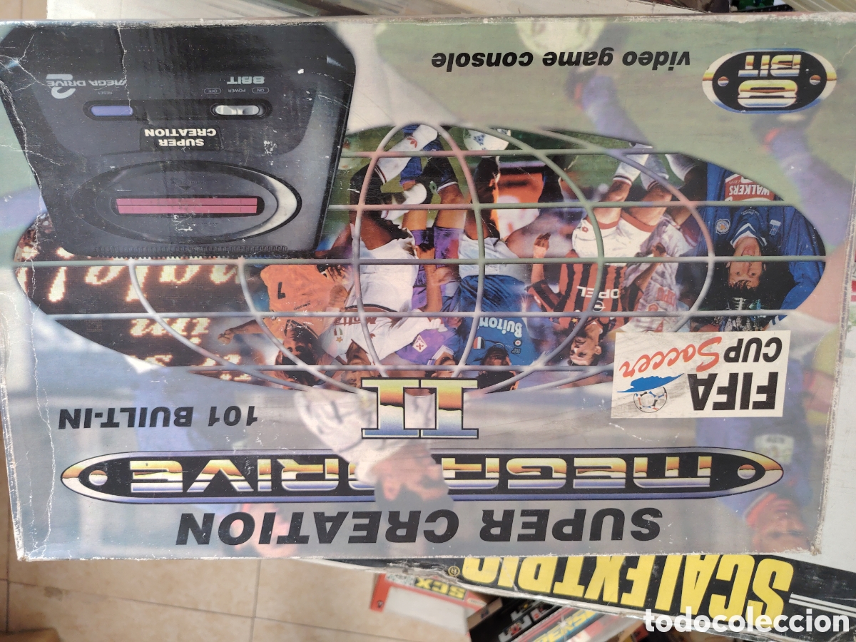 Videojuegos y Consolas: Consola super creation imitaci&oacute;n a la mega Drive 2