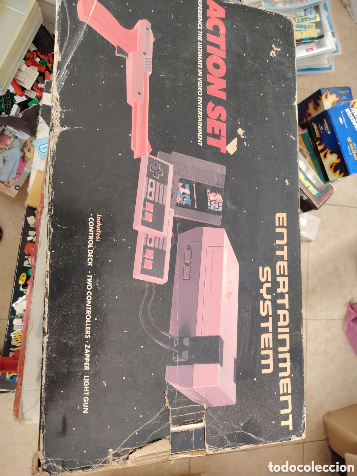 Videojuegos y Consolas: Consola action set clon de la nes