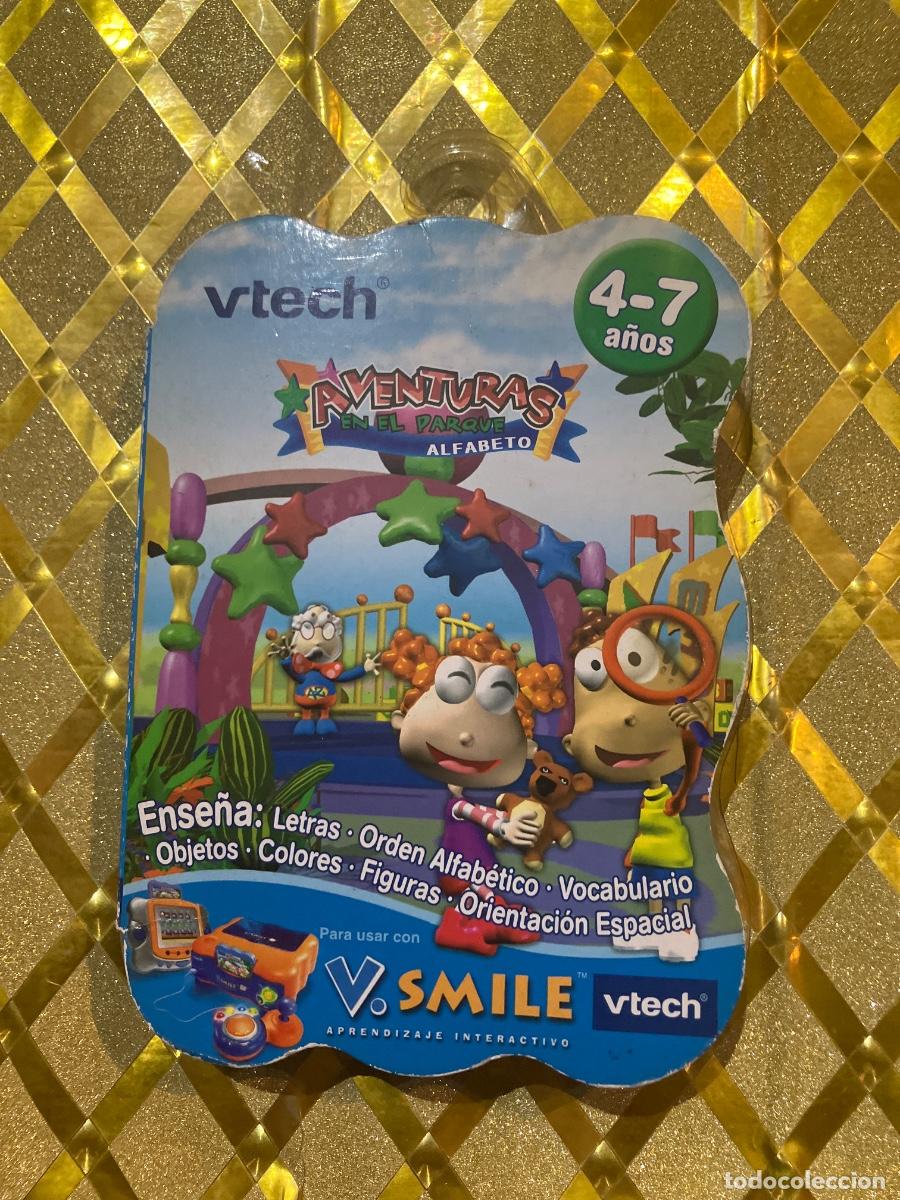 Videojuegos y Consolas: JUEGO DE VTECH AVENTURAS EN EL PARQUE ALFABETO V.SMILE!