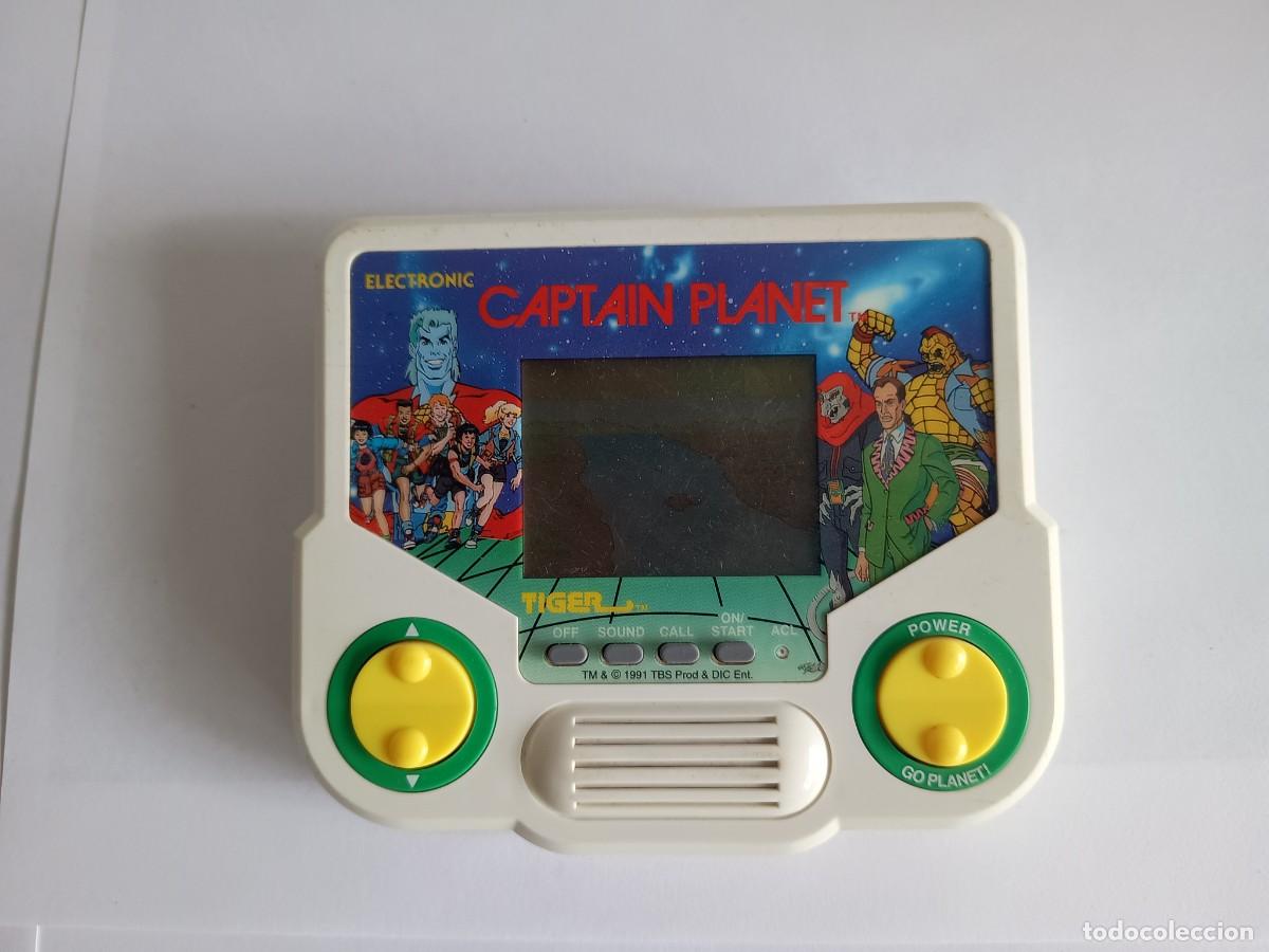 Videojuegos y Consolas: MAQUINITA CAPITAN PLANETA CAPTAIN PLANET KENNER TIGER ELECTRONICS INC 1991 FUNCIONA