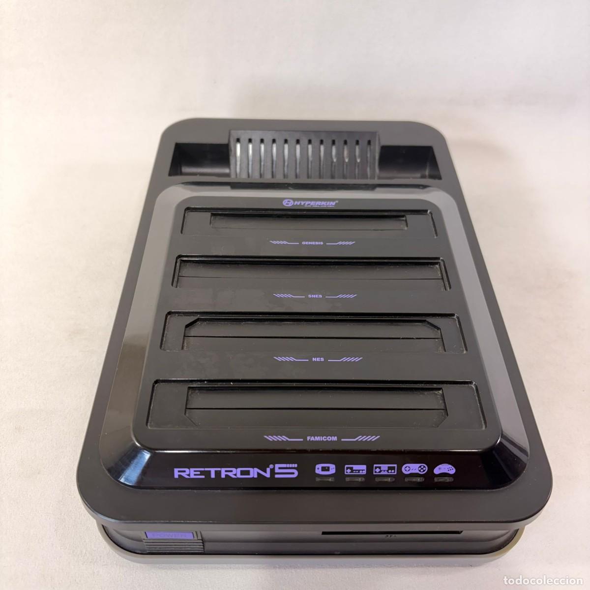 Videojuegos y Consolas: CONSOLA HYPERKIN - RETRON 5 - GENESIS - SNES - NES - FAMICOM -- SIN PROBAR ---