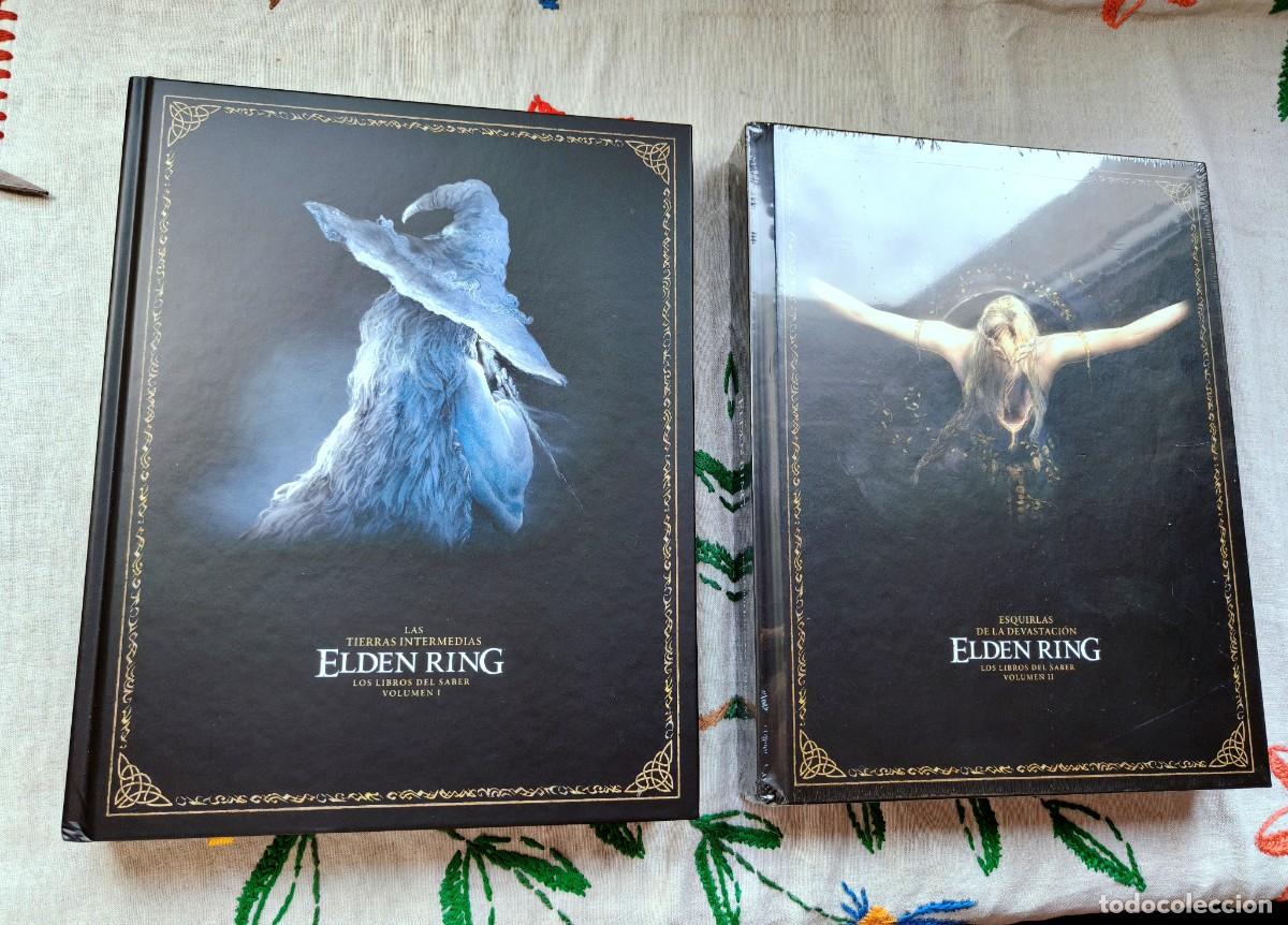Videojuegos y Consolas: Gu&iacute;as Elden Ring Espa&ntilde;ol: Los Libros Del Saber, Volumen I y II: Tierras Intermedias. Future Press