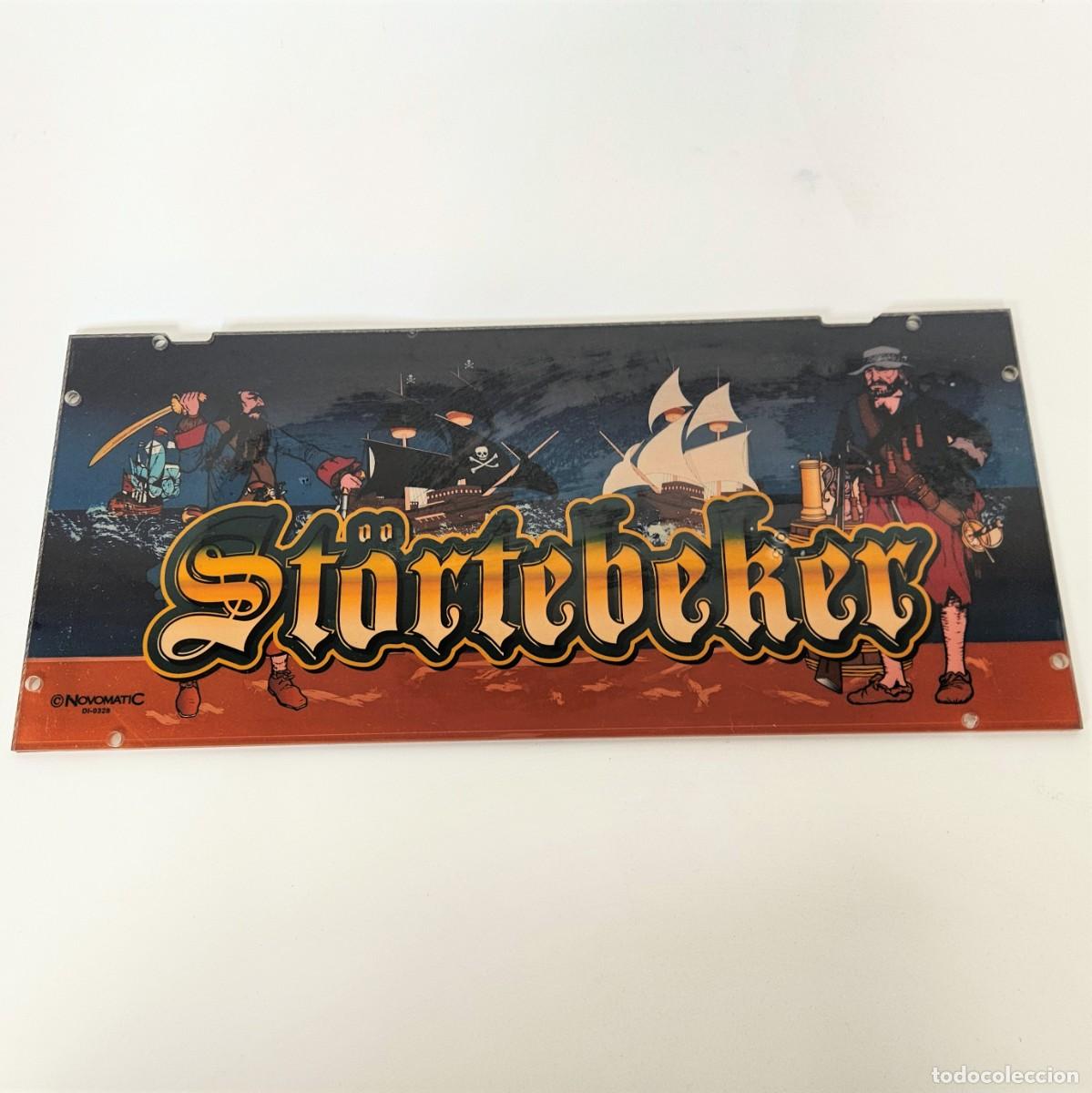 Videojuegos y Consolas: Expositor de acr&iacute;lico para maquina de jugar de videojuegos &rdquo;St&ouml;rtebeker&rdquo;. 1980 - 1985