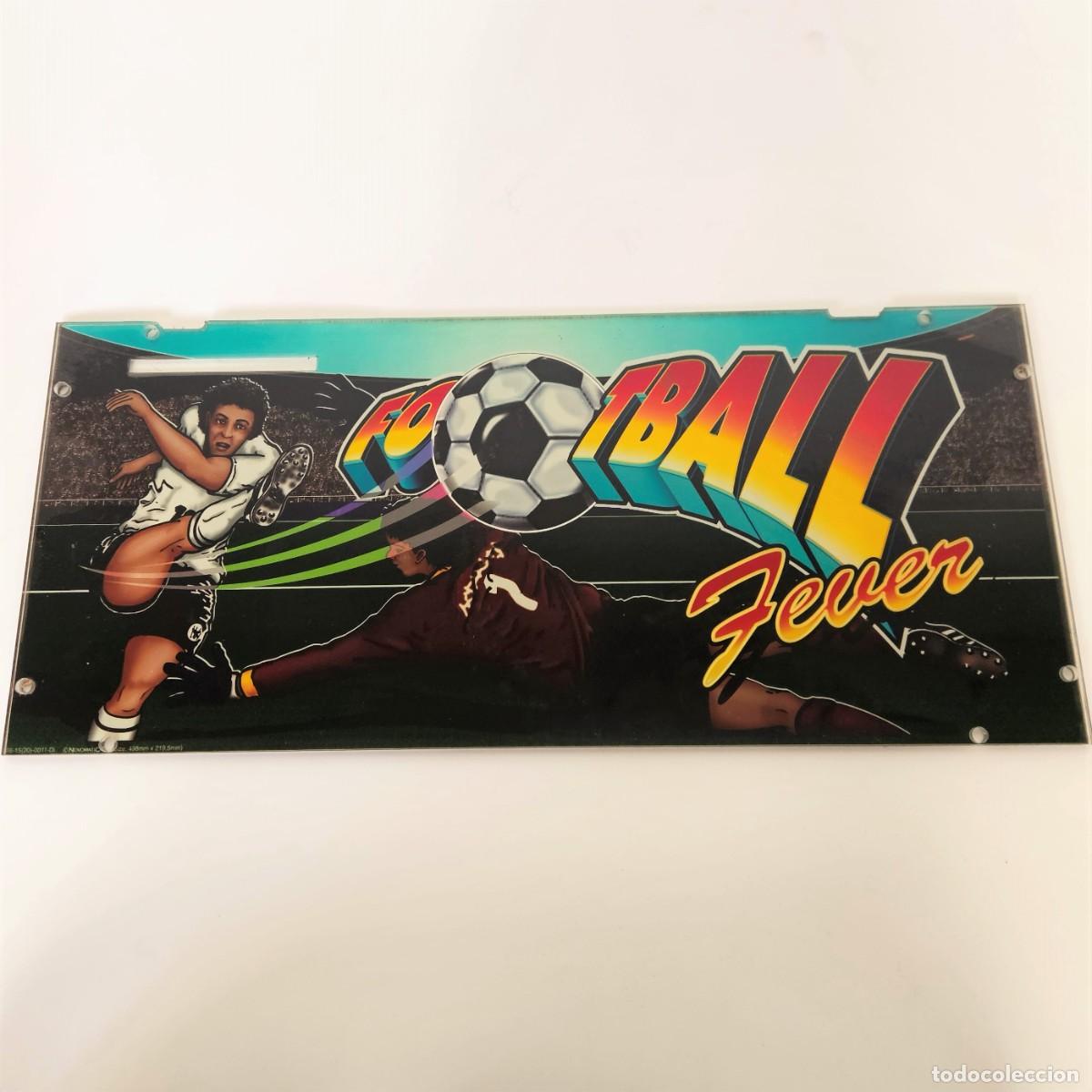 Videojuegos y Consolas: Expositor de acr&iacute;lico para maquina de jugar de videojuegos &rdquo;Football Fever&rdquo; de Novomatic. 1980 -1985
