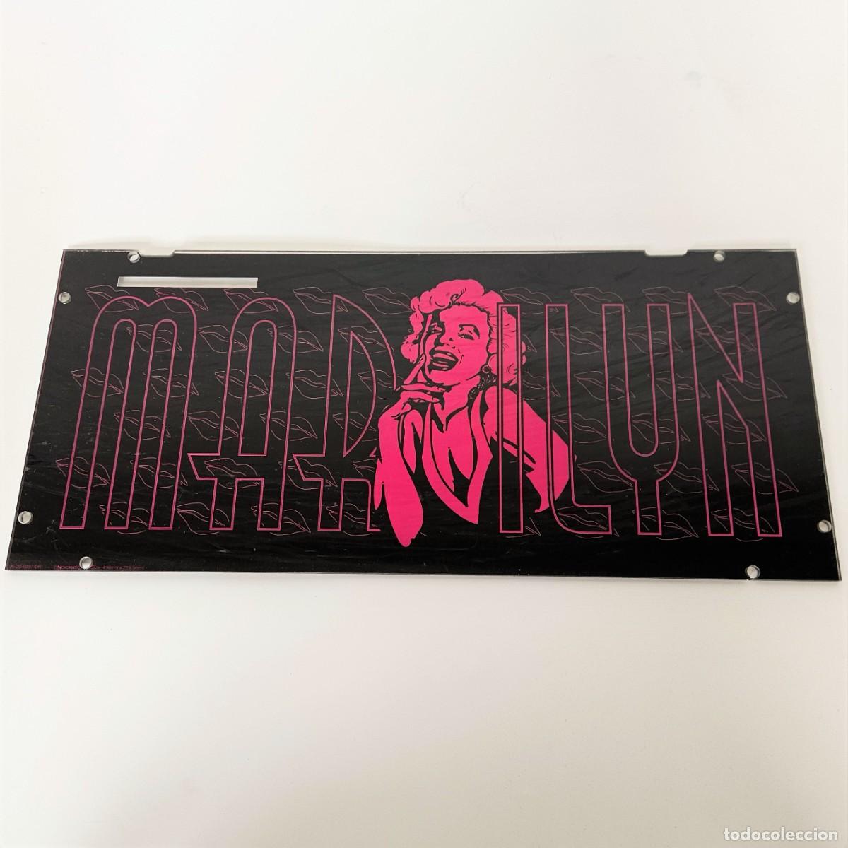 Videojuegos y Consolas: Expositor de acr&iacute;lico para maquina de jugar de videojuegos &rdquo;Marilyn&rdquo; de Novomatic. 1980 -1985
