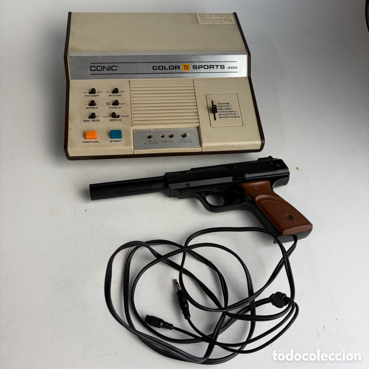 Videojuegos y Consolas: Antigua consola Conic Color TV Sports 406