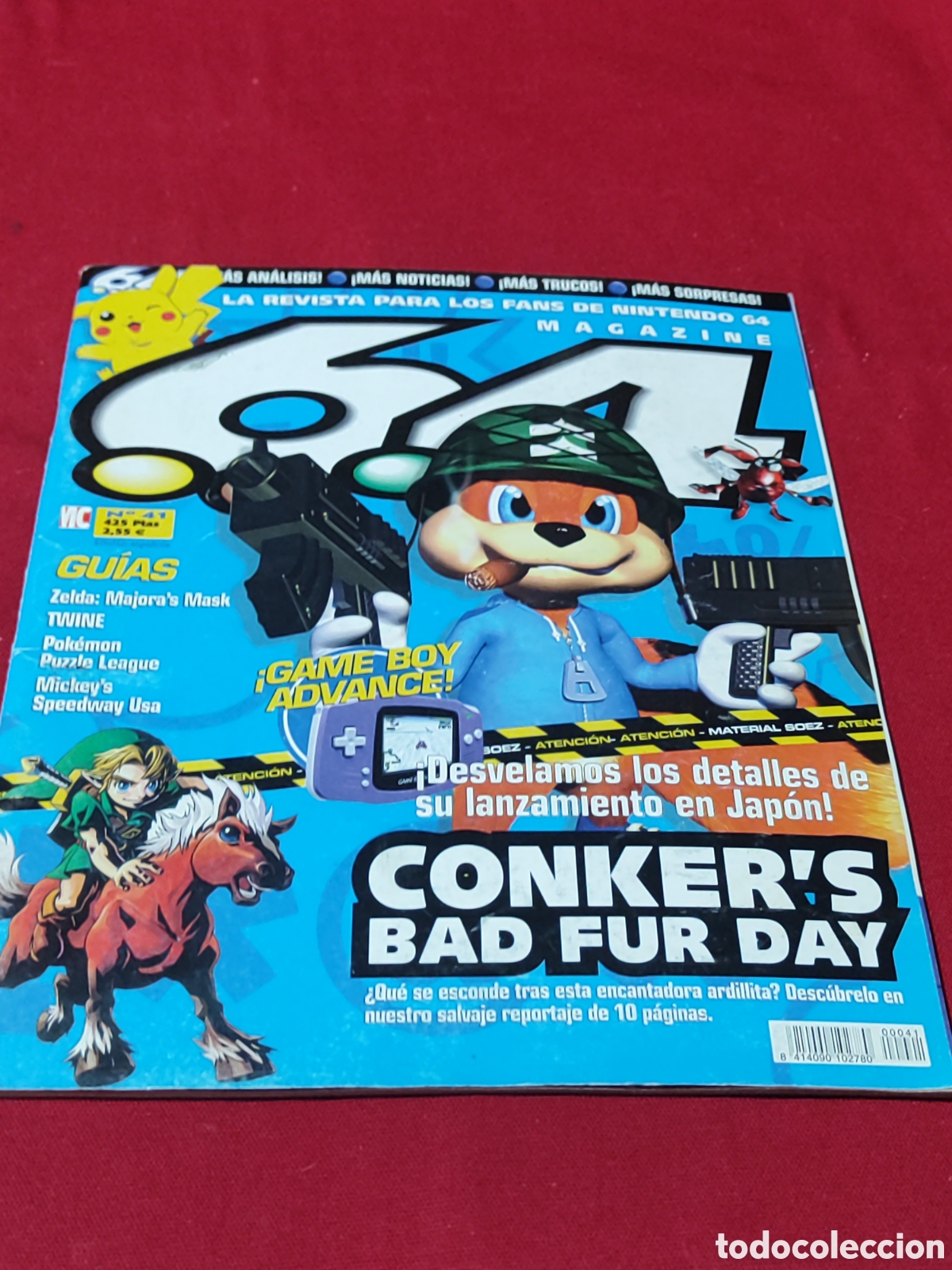 Videojuegos y Consolas: Magazine 64 n&deg; 41 CONKERS BAD FUR DAY ZELDA POKEMON Y MAS