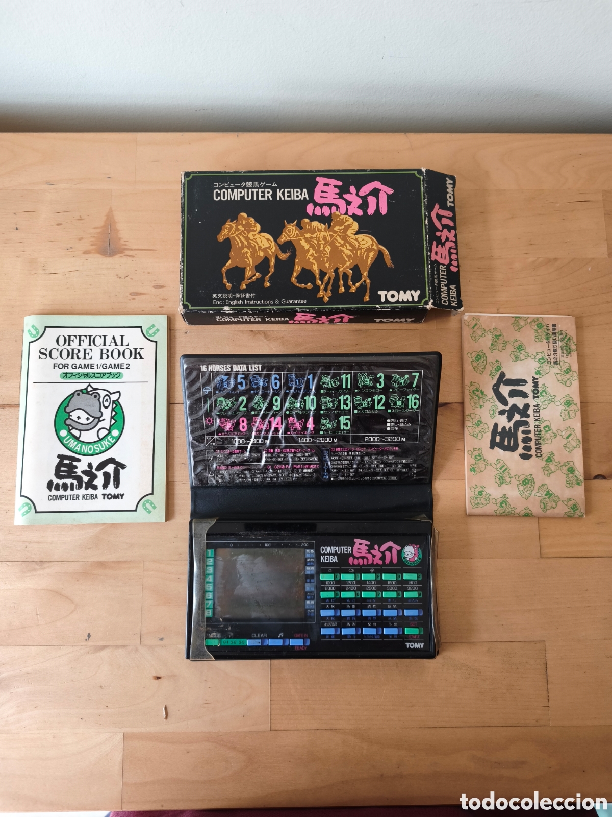 Videojuegos y Consolas: Juego electr&oacute;nico Tomy Computer Keiba