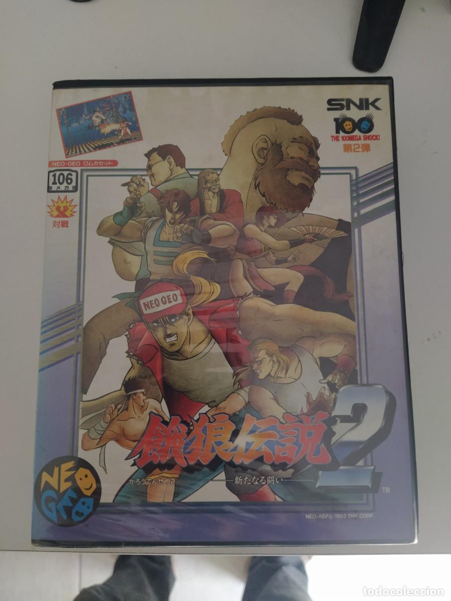 Videojuegos y Consolas: FATAL FURY 2 NEOGEO NEO GEO AES JAPONES COMPLETO , TOTALMENTE ORIGINAL