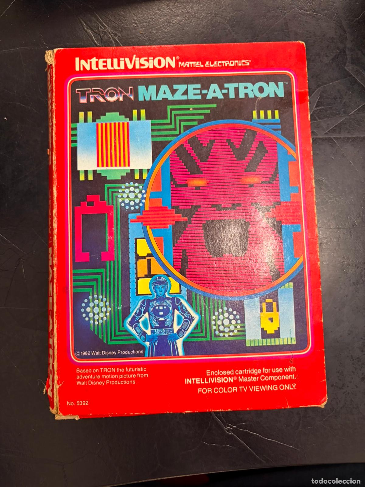 Videojuegos y Consolas: Tron Maze a tron - intellivision - Intelli vision