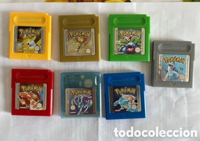 Videojuegos y Consolas: LOTE POK&Eacute;MON GAME BOY ORIGINAL JOYA RETRO MUY BUSCADA | CRISTAL + CL&Aacute;SICOS | OPORTUNIDAD &Uacute;NICA