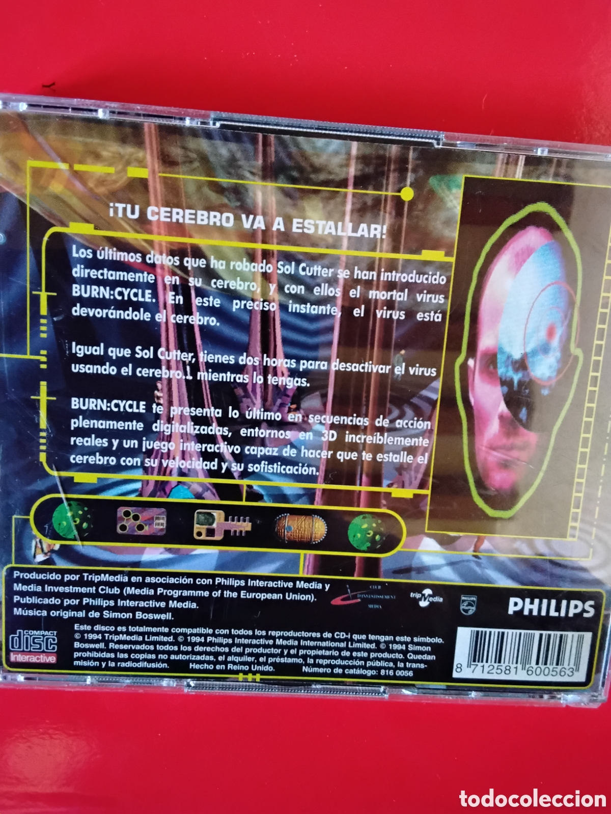 Videojuegos y consolas: BURN CYCLE. COMPACT DISC INTERACTIVE - Foto 2