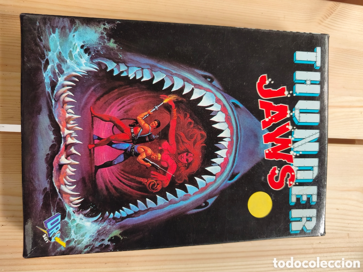 Videojuegos y Consolas: Videojuego Retro THUNDER JAWS &ndash; Edici&oacute;n Caja Grande (Dro Soft / Domark)