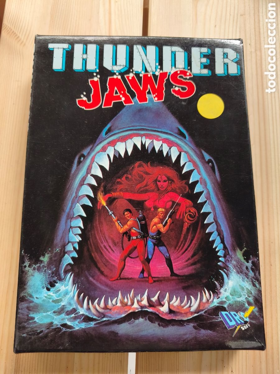 Videojuegos y Consolas: Videojuego Retro THUNDER JAWS &ndash; Edici&oacute;n Caja Grande (Dro Soft / Domark)