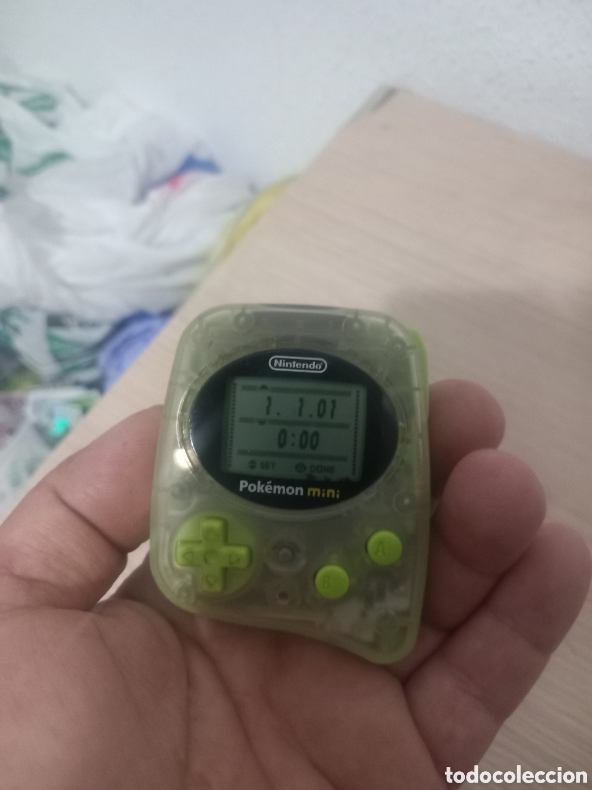 Videojuegos y Consolas: CONSOLA POKEMON MINI CON JUEGO POKEMON FUNCIONA,,VER FOTOS