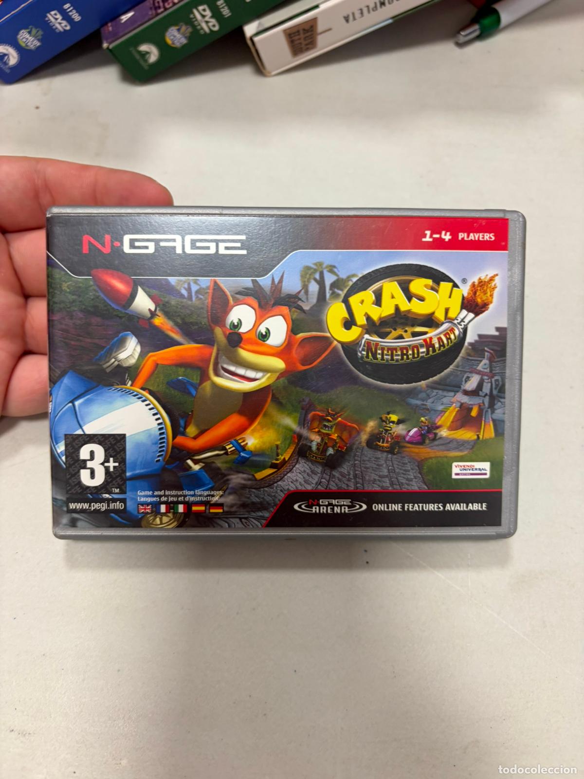Videojuegos y Consolas: Crash nitro kart - Nokia Ngage N Gage Completo Pal Eur Version Espa&ntilde;a