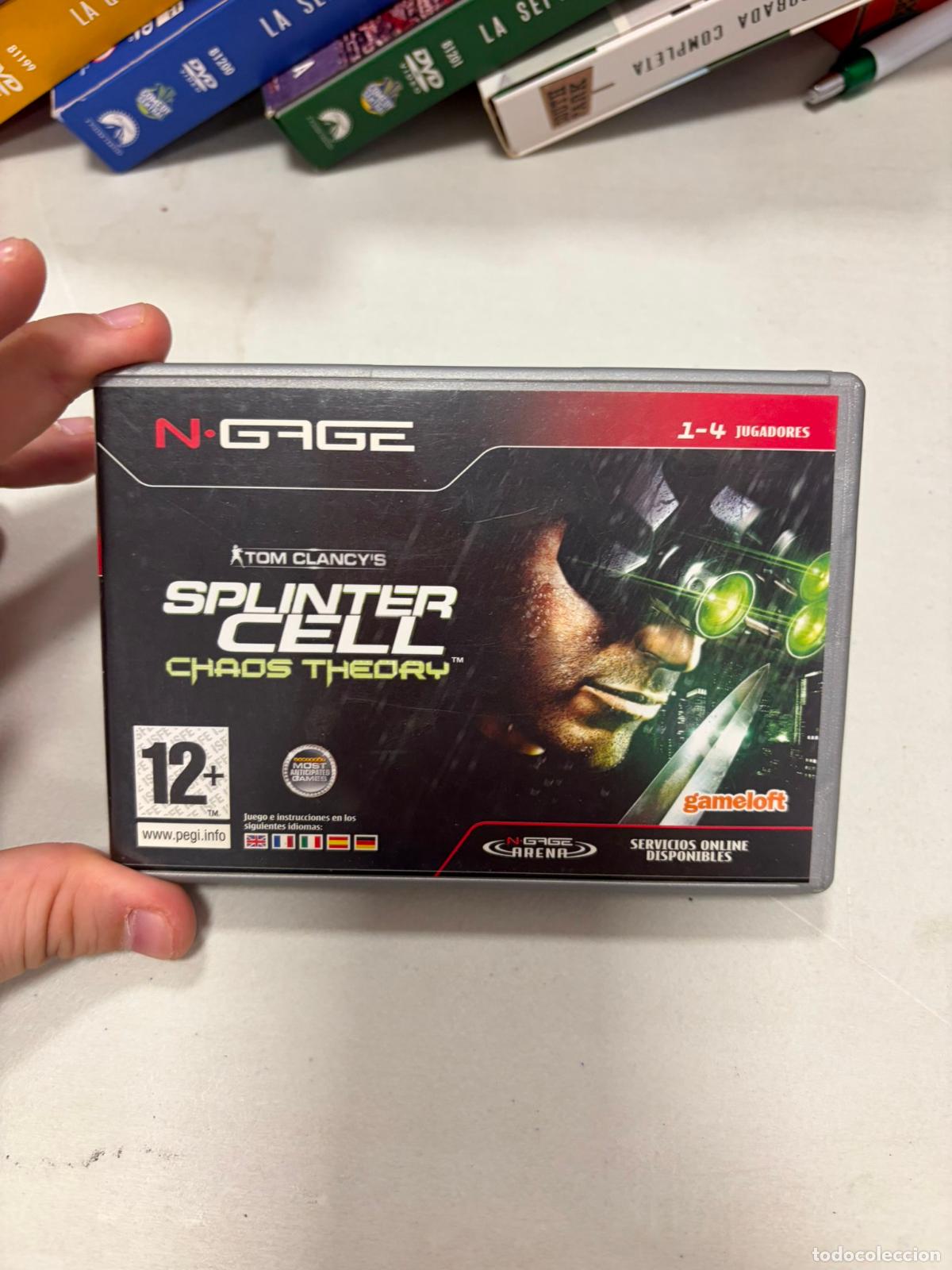 Videojuegos y Consolas: Splinter cell chaos theory - Nokia Ngage N Gage Completo Pal Eur Version Espa&ntilde;a