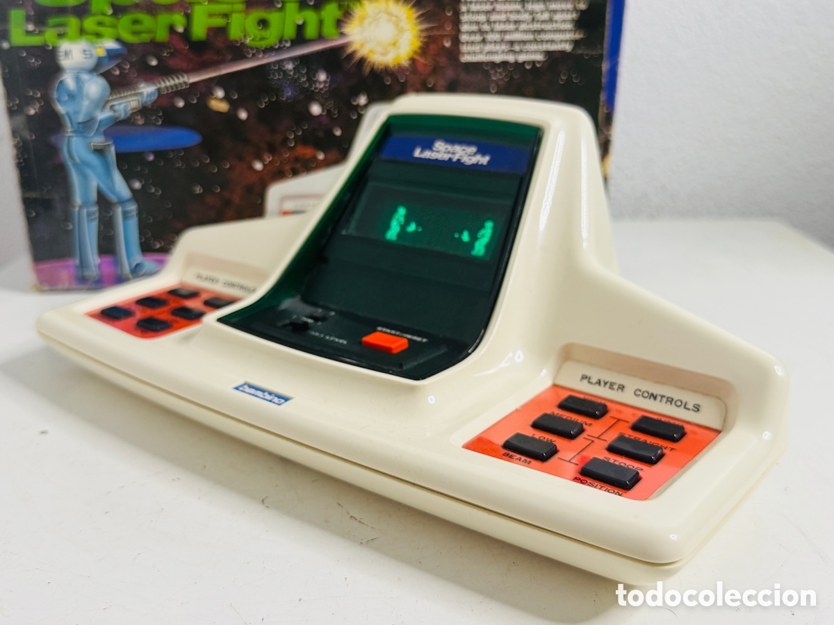 Videojuegos y Consolas: Bambino Space Laser Fight 1983 Vintage Retro Game Space Age Design