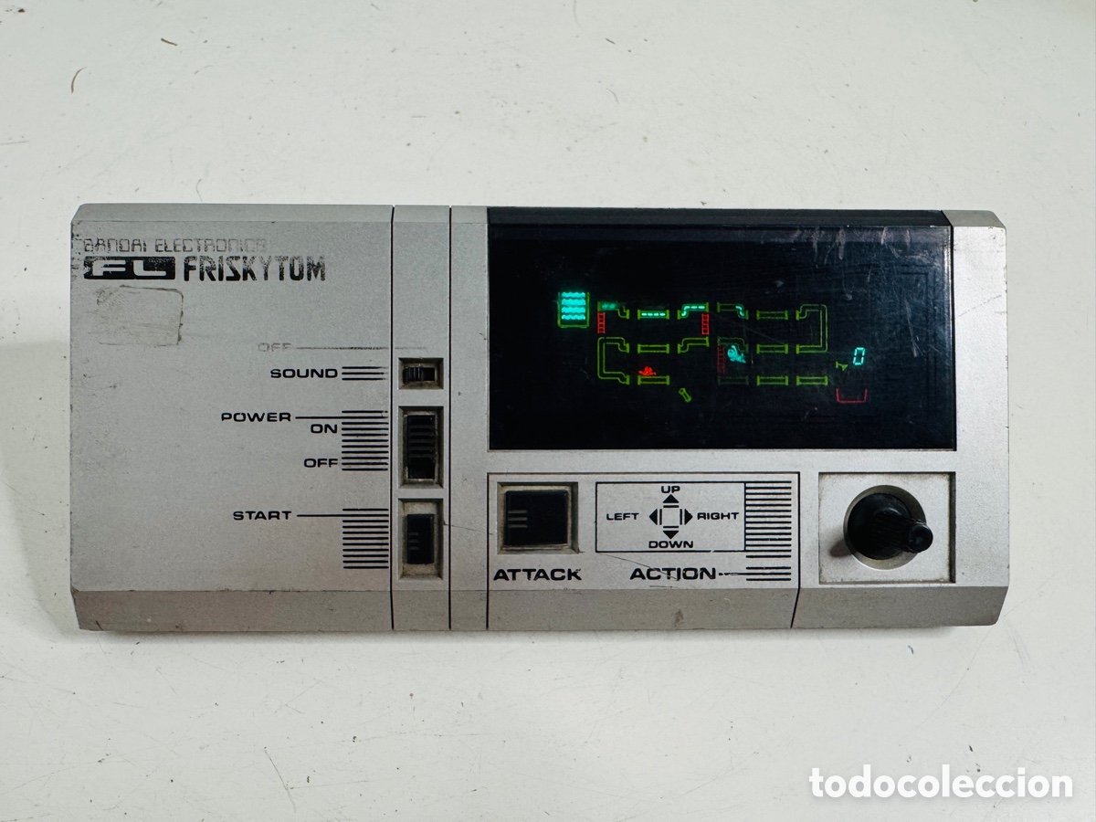 Videojuegos y Consolas: Bandai Electronics FL Frisky Tom Electronic Handheld Game Vintage 80's Japan No Sound