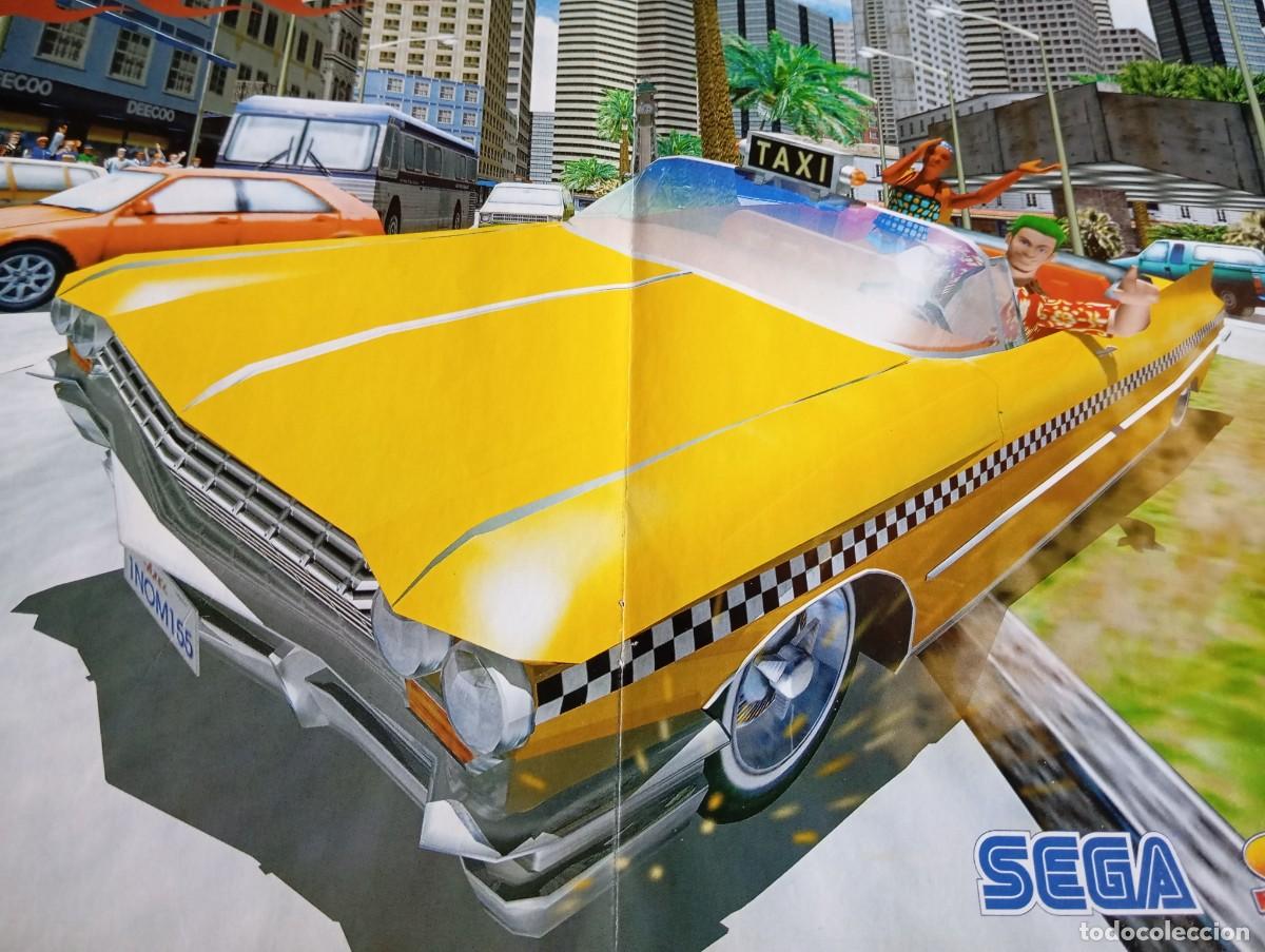Videojuegos y Consolas: P&oacute;ster Doble Pok&eacute;mon Crazy Taxi Revista Screenfun