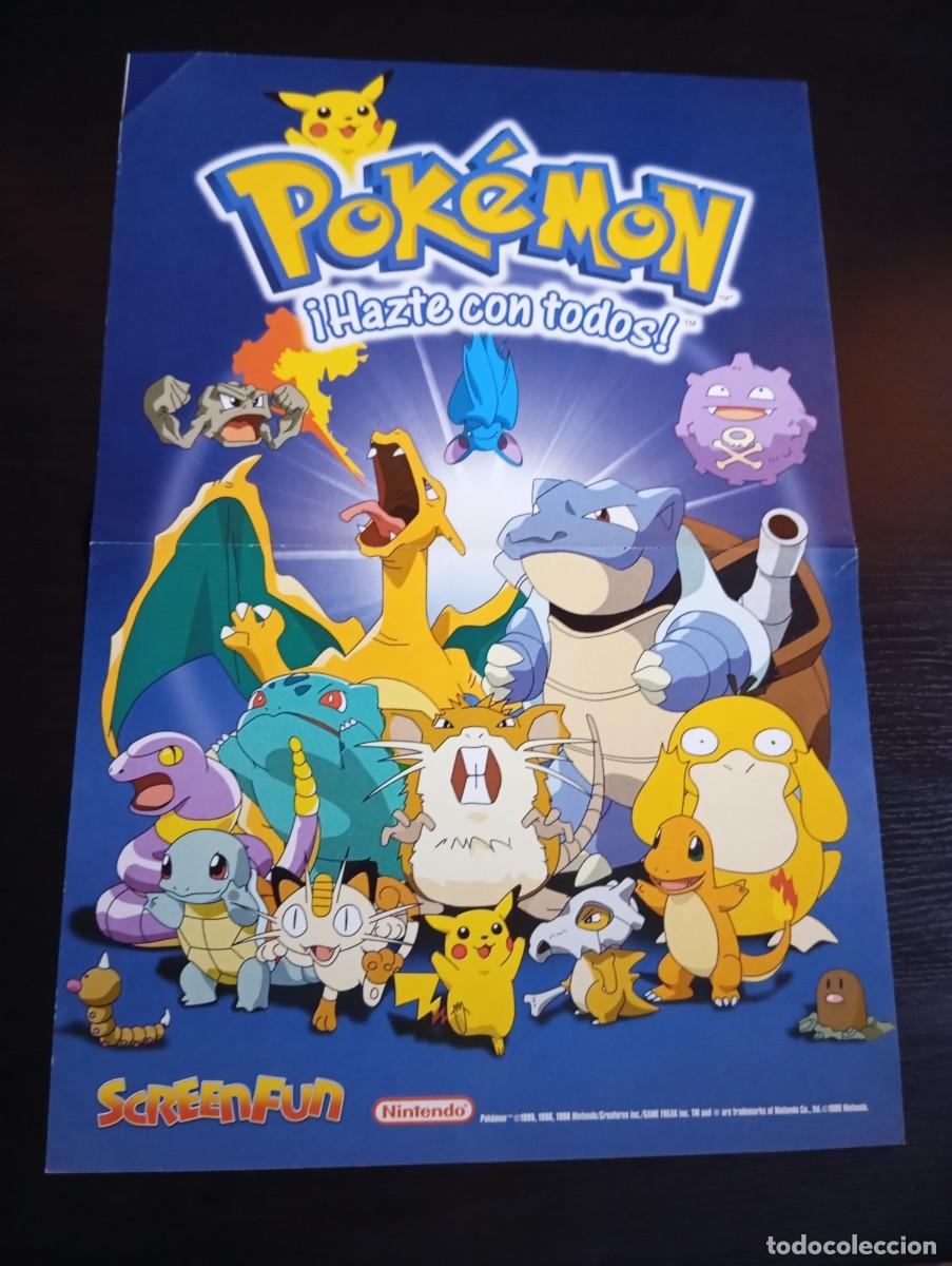 Videojuegos y consolas: P&oacute;ster Doble Pok&eacute;mon Crazy Taxi Revista Screenfun