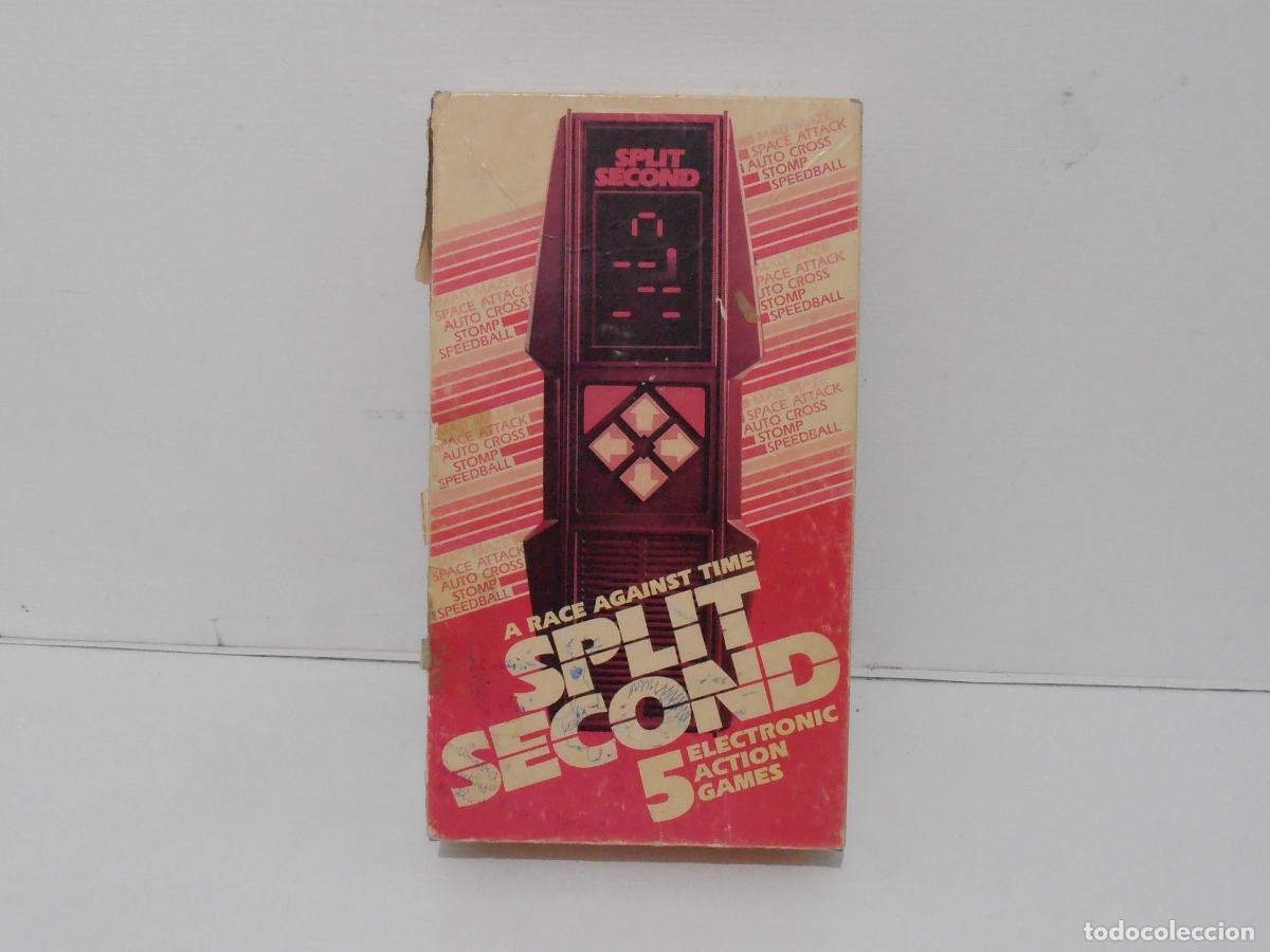 Videojuegos y consolas: MAQUINA SPLIT SECOND, 5 ELECTRONICS ACTION GAMES, PARKER BROTHERS, - Foto 2