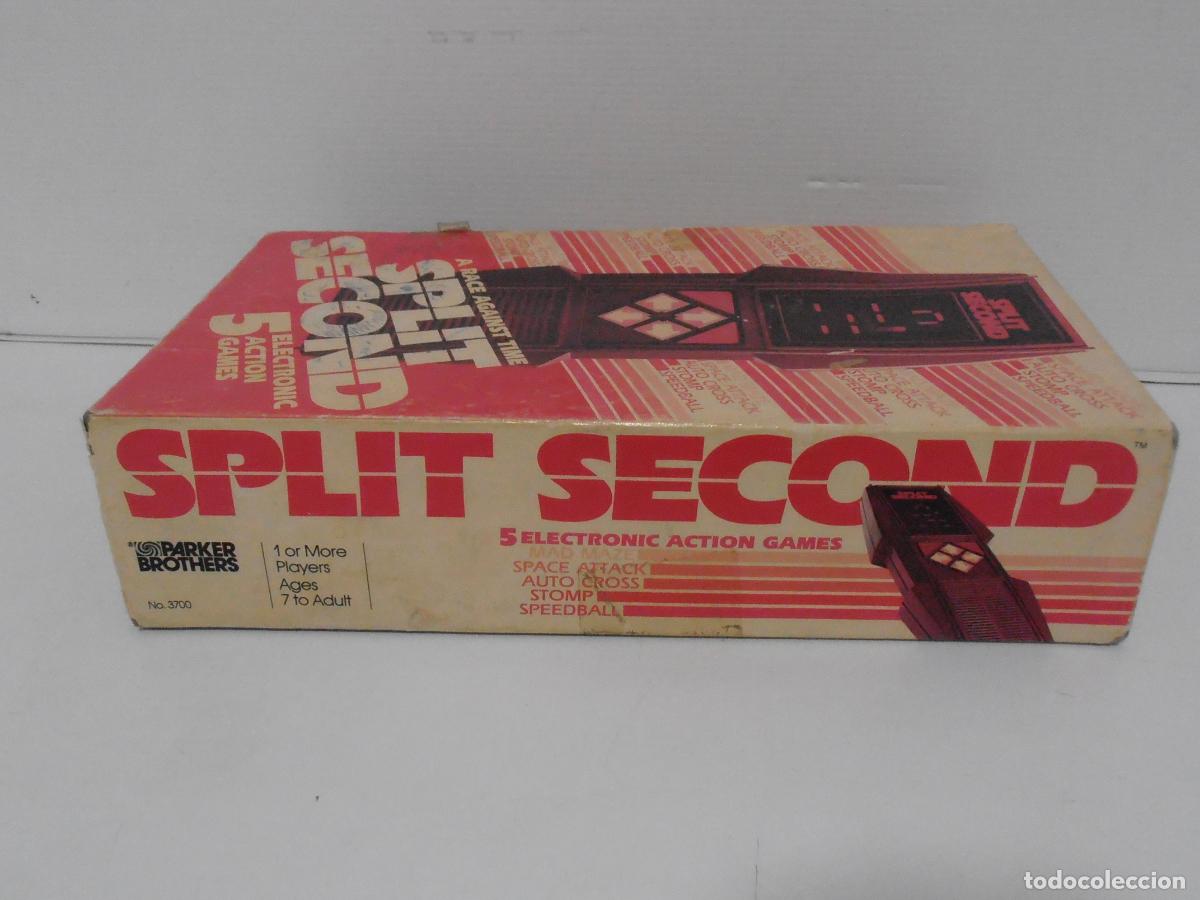 Videojuegos y consolas: MAQUINA SPLIT SECOND, 5 ELECTRONICS ACTION GAMES, PARKER BROTHERS, - Foto 6