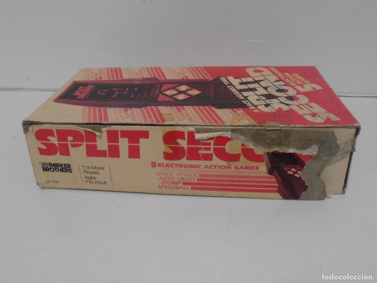 Videojuegos y consolas: MAQUINA SPLIT SECOND, 5 ELECTRONICS ACTION GAMES, PARKER BROTHERS, - Foto 8