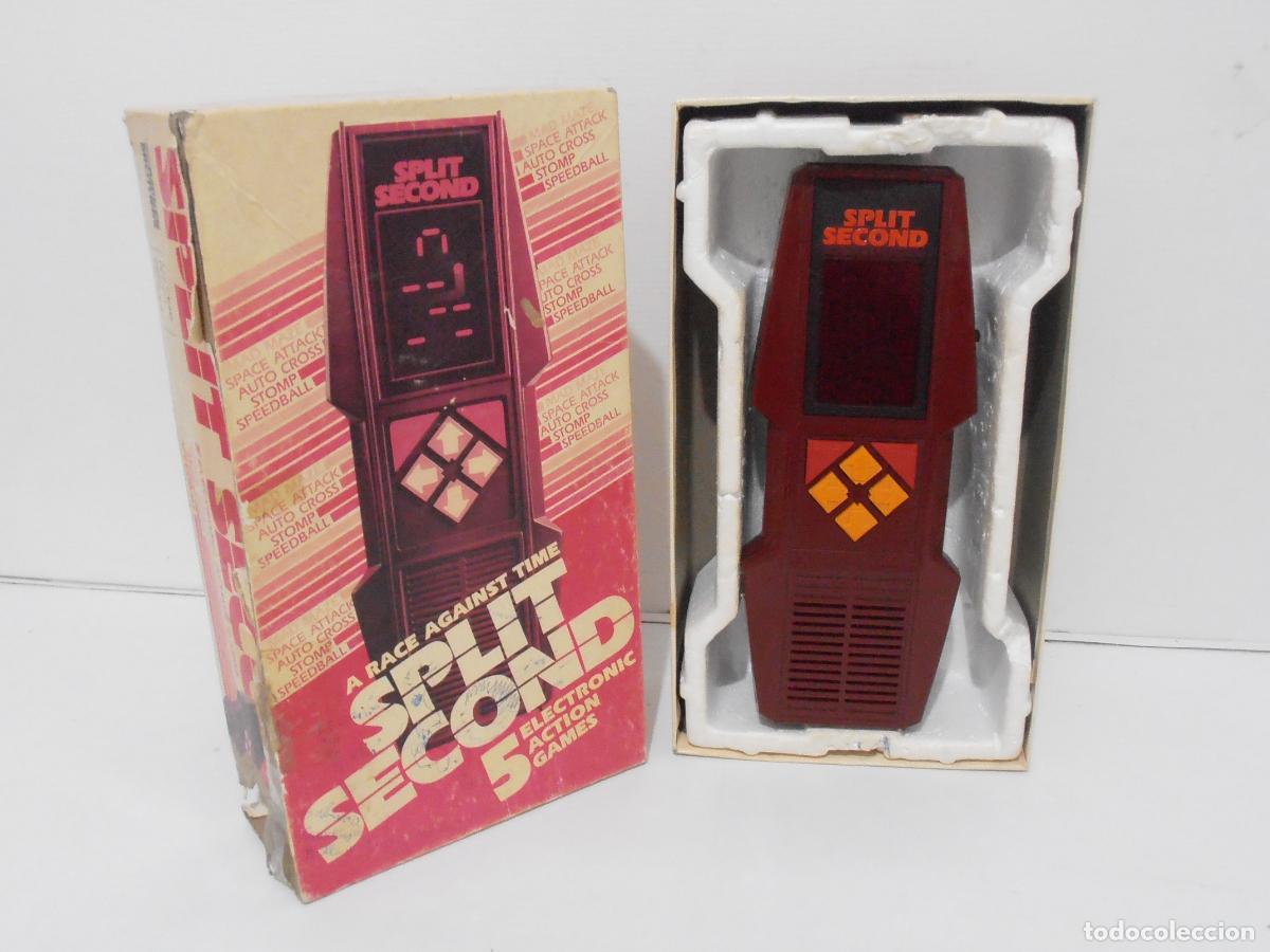 Videojuegos y Consolas: MAQUINA SPLIT SECOND, 5 ELECTRONICS ACTION GAMES, PARKER BROTHERS,