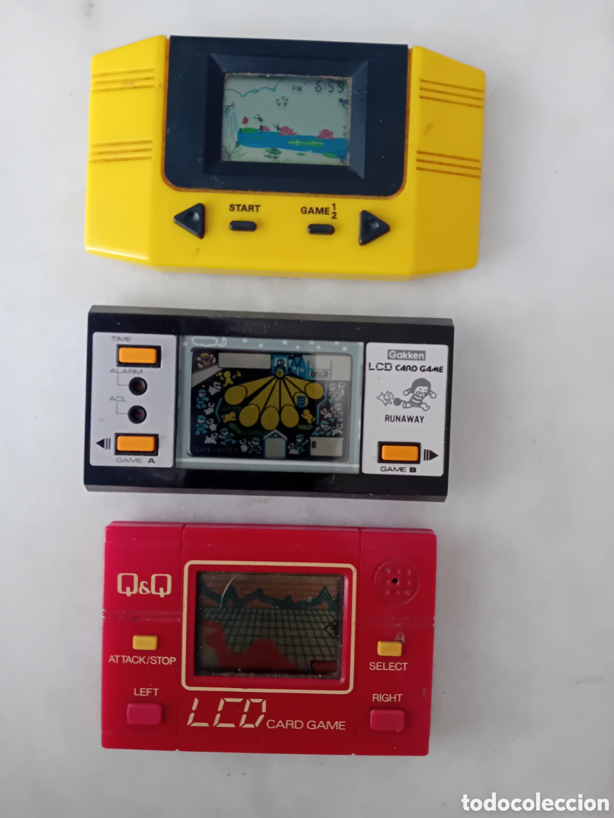 Videojuegos y Consolas: Tres consolas antiguas Made in Japan. Made in Hong Kong