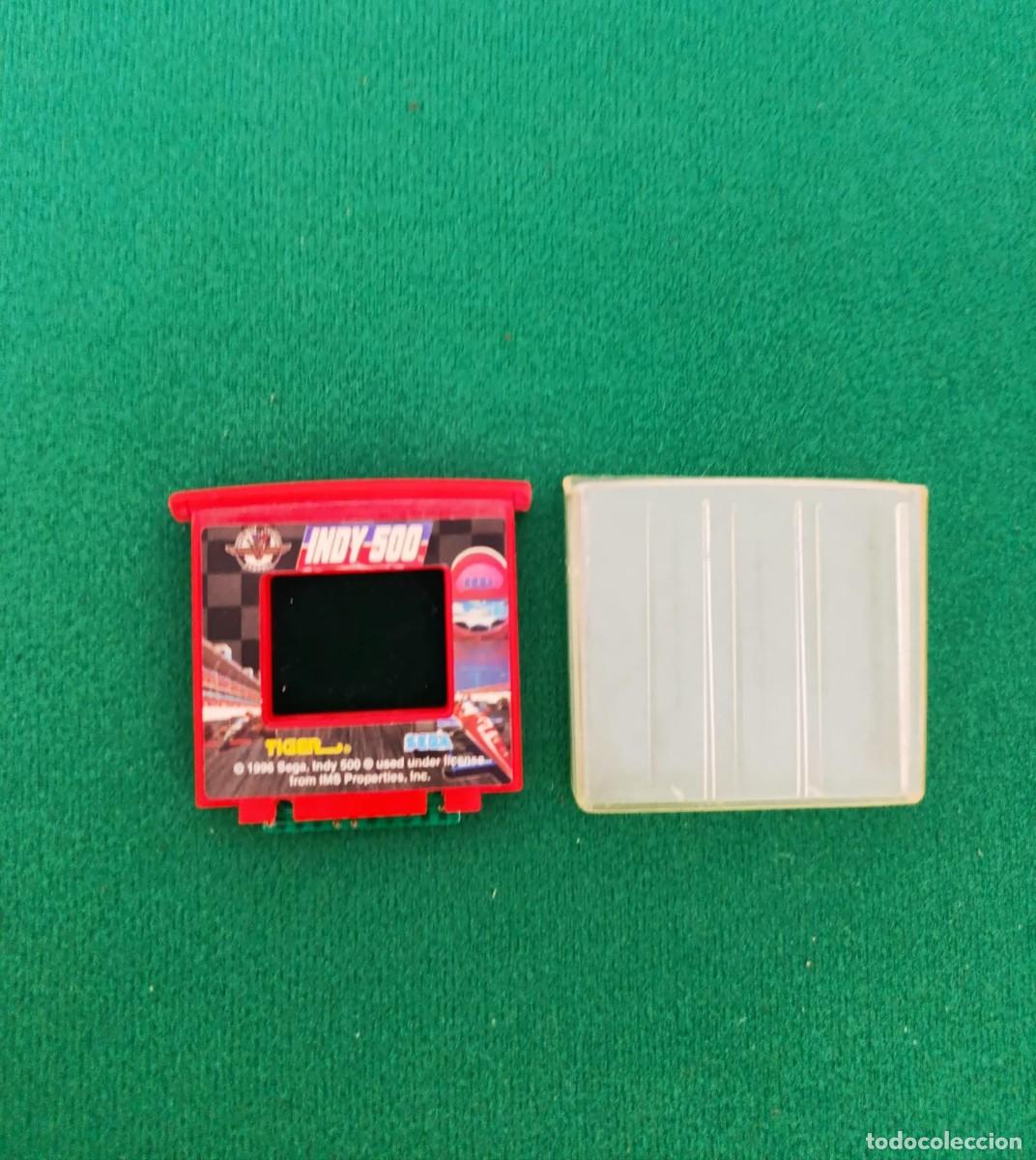 Videojuegos y Consolas: Vintage Indy 500 Tiger R-Zone LCD Game Play Cartridge with Custody 1996 Racing