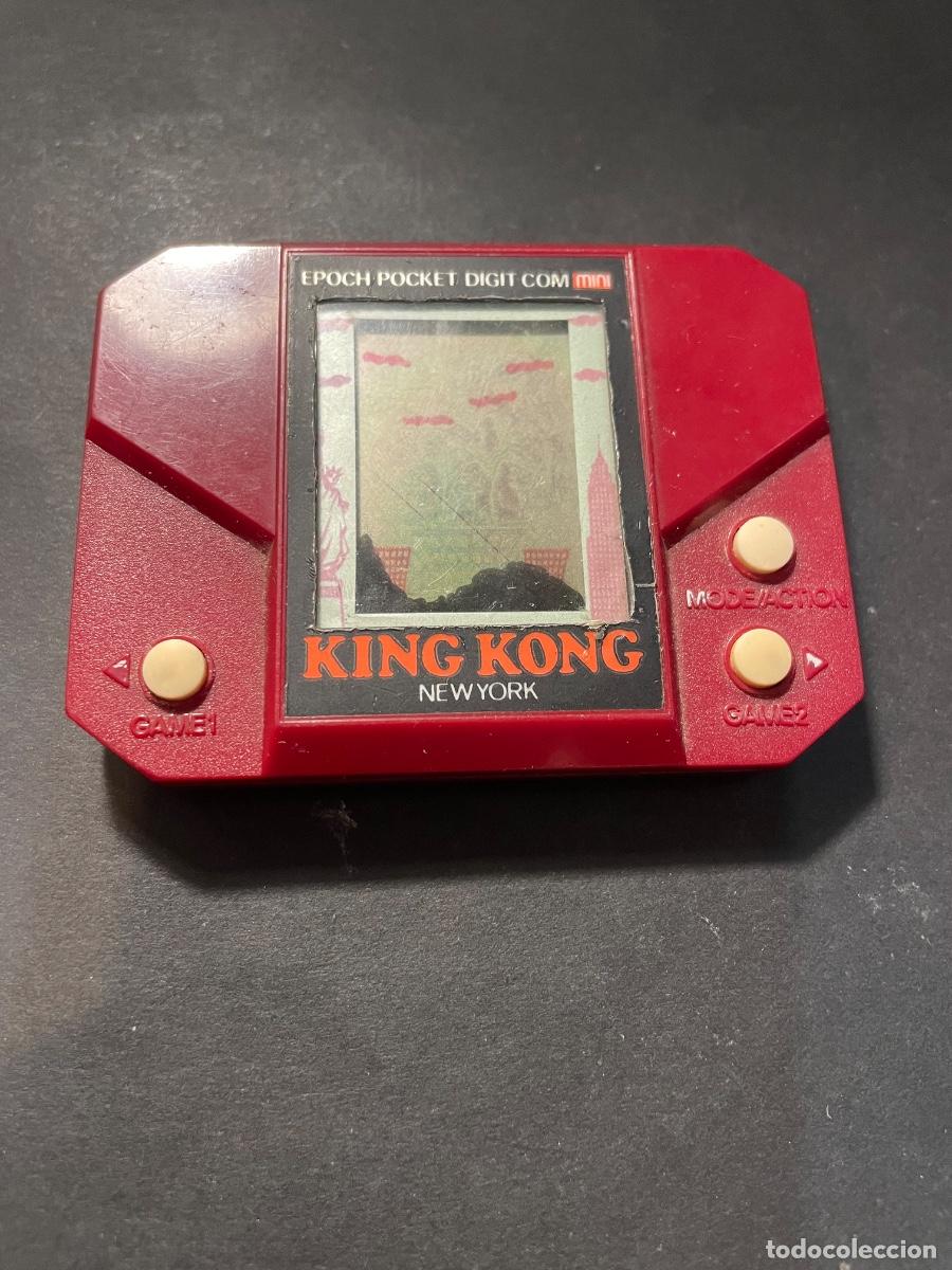 Videojuegos y Consolas: CONSOLA - KING KONG - NEW YORK EPOCH POCKET DIGIT COM MINI - 1982 EPOCH CO, LTD. MADE IN JAPAN PAT.P
