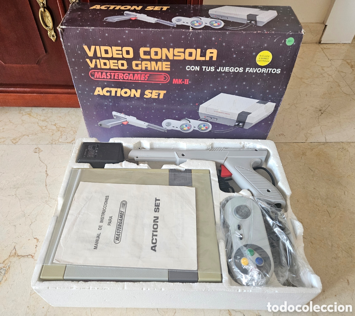 Videojuegos y consolas: Consola Mastegames MK-II 8 bits
