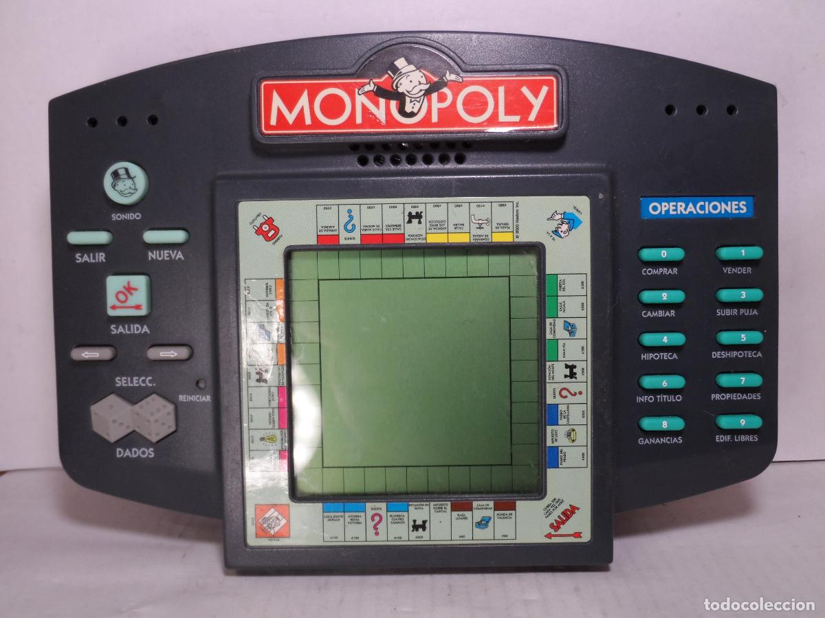 Videojuegos y consolas: CONSOLA LCD MONOPOLY ESPA&Ntilde;OL 2000 HASBRO