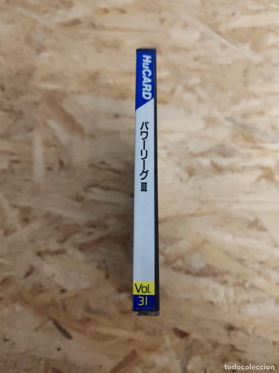 Videojuegos y consolas: Power League III PC Engine Jap&oacute;n - Foto 3