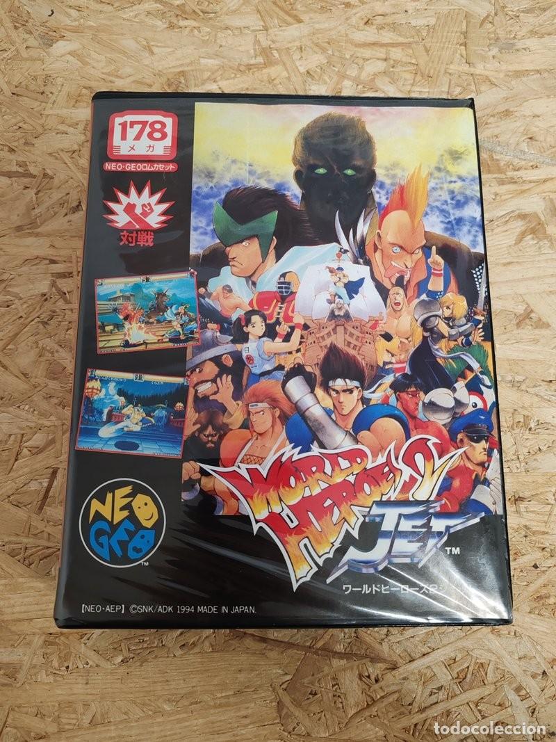 Videojuegos y consolas: World Heroes 2 Jet NeoGeo AES Jap&oacute;n Neo Geo AES