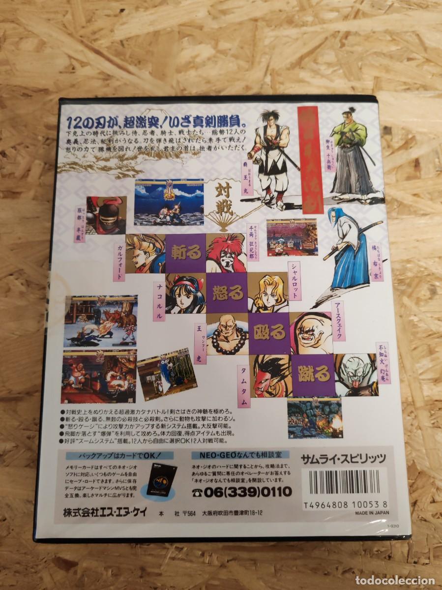 Videojuegos y consolas: Samurai Spirits Neo Geo AES Jap&oacute;n - Foto 3