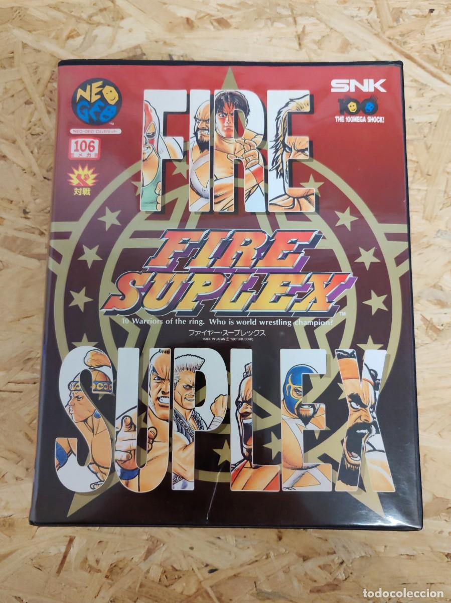 Videojuegos y consolas: Fire Suplex Neo Geo AES Jap&oacute;n