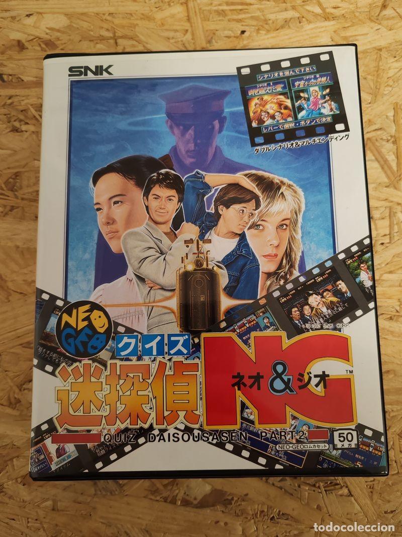 Videojuegos y consolas: Quiz Meitantei Neo & Geo: Quiz Daisousasen Part 2 Neo Geo AES