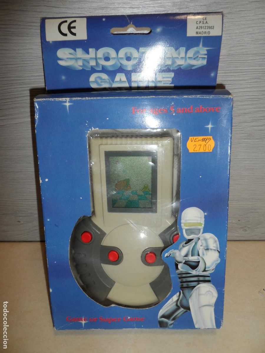 Videojuegos y consolas: CONSOLA LCD SHOOTING GAME A&Ntilde;OS 90 NUEVO
