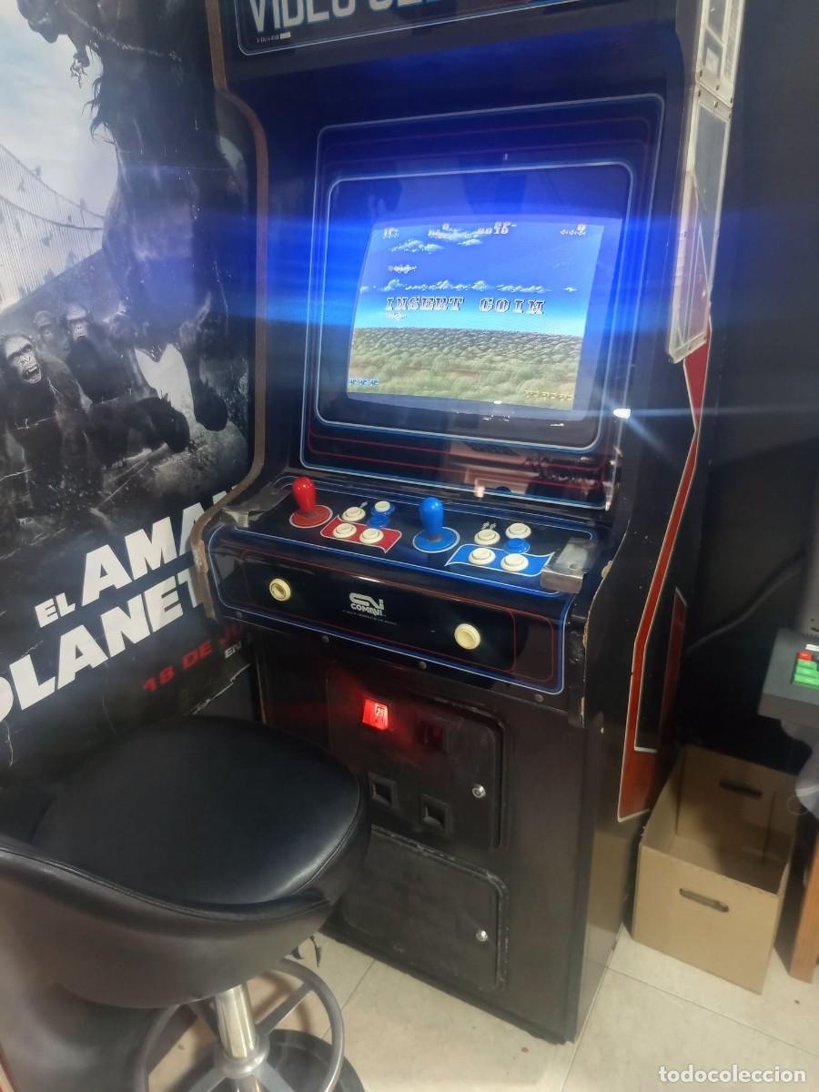 Videojuegos y consolas: Maquina arcade, a&ntilde;o 1990, original 100%, tiene incluso la carcasa para monedas de 25 pesetas