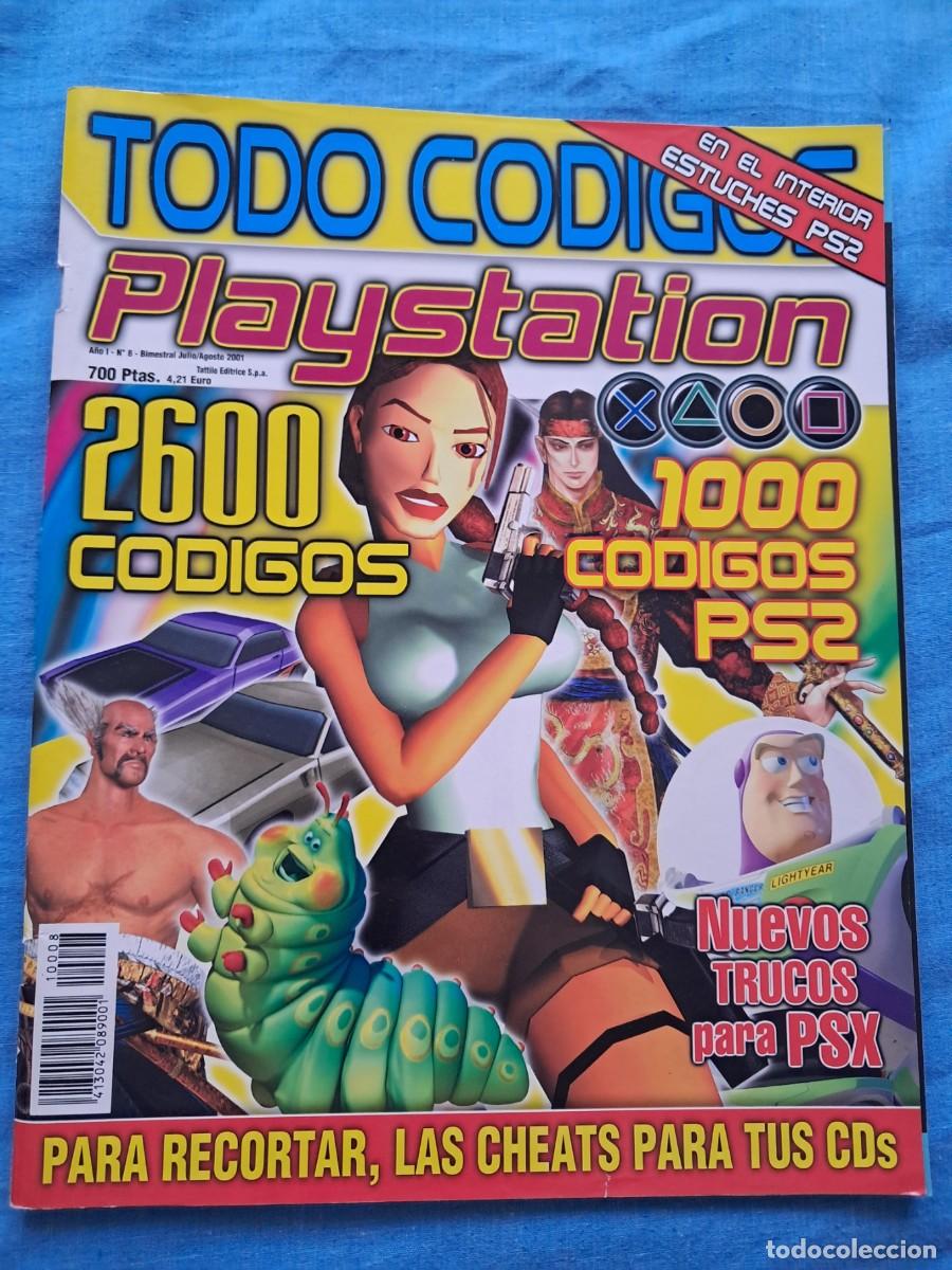 Videojuegos y consolas: REVISTA &rdquo;TODO CODIGOS PLAYSTATION&rdquo; N&Uacute;MERO 8