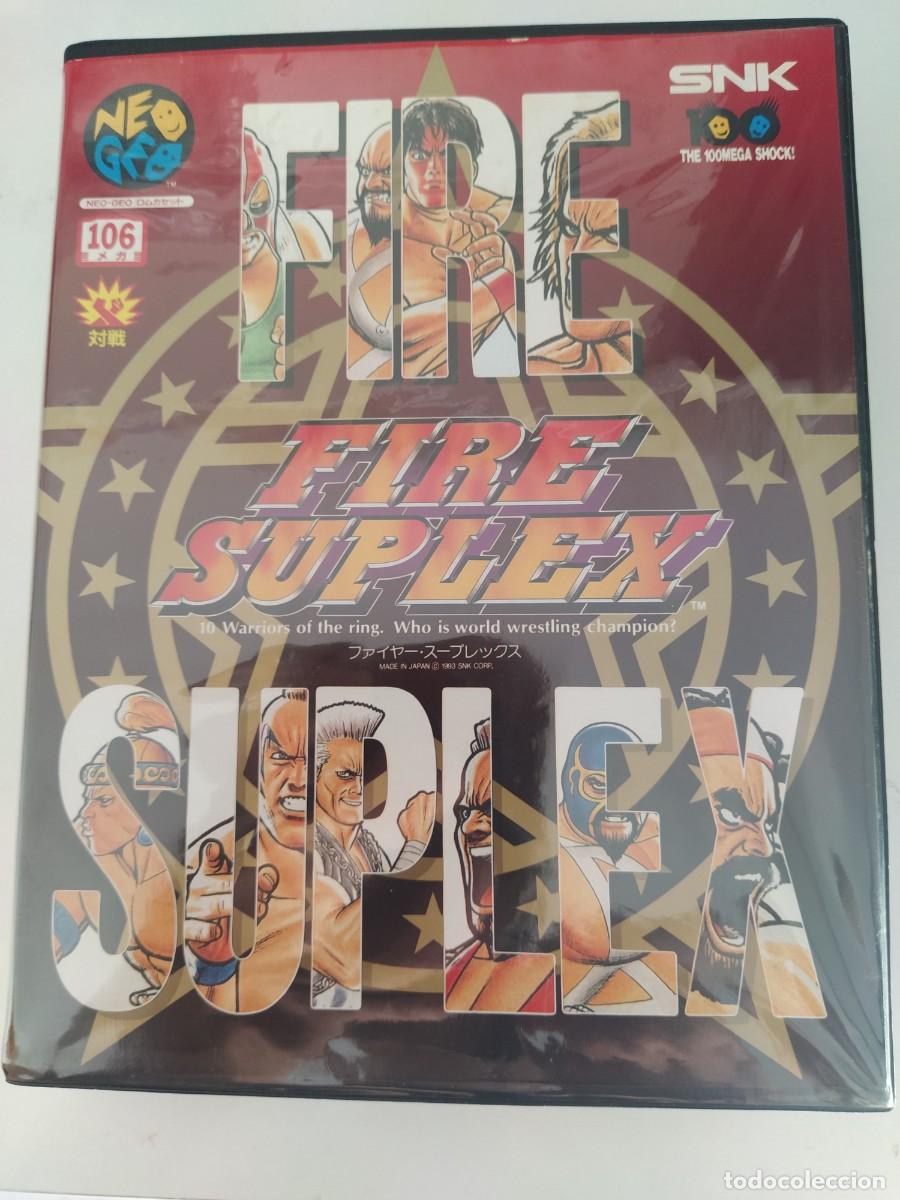 Videospiele und Konsolen: FIRE SUPLEX ( 3 COUNT BOUT) NEOGEO AES NEO GEO COMPLETO ORIGINAL JAPONES